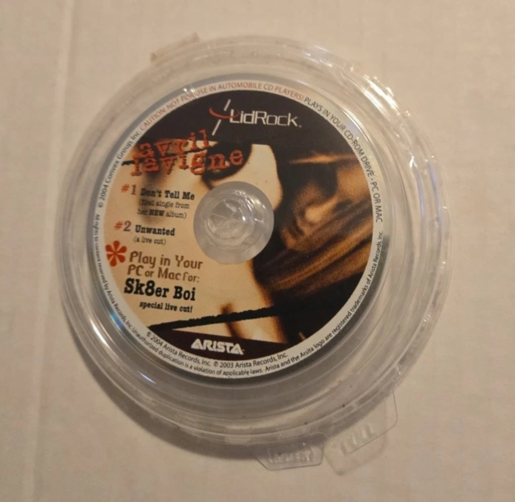 LidRock Sbarro Avril Lavigne Mini CD