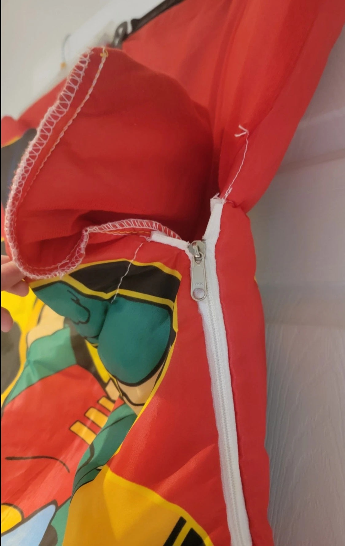 Vintage 1995 Adventures Of Batman And Robin Sleeping Bag DC Comics