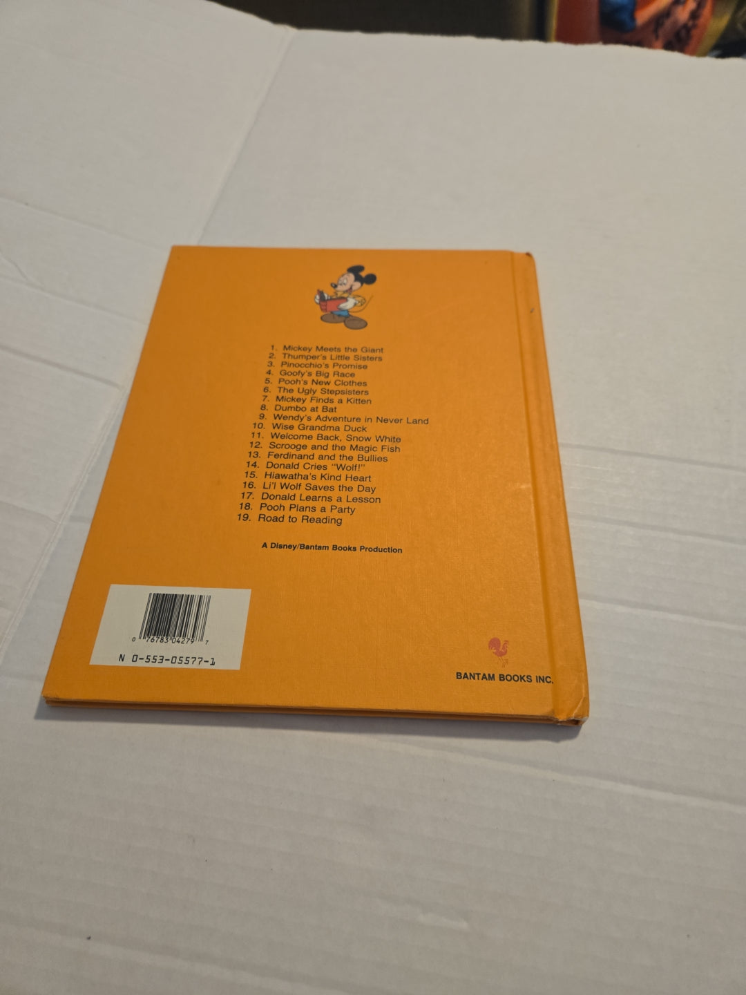 Goofy's Big Race Book 1986 Disney Fun-To-Read Library Volume 4