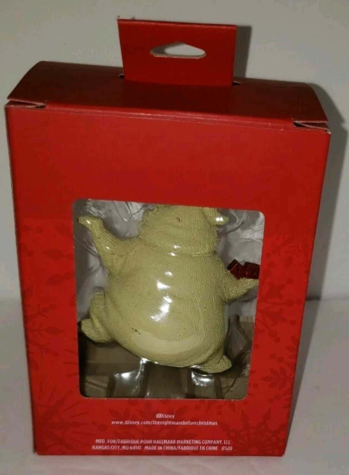 “Nightmare Before Christmas” Oogie Boogie Christmas Ornament NIB Hallmark