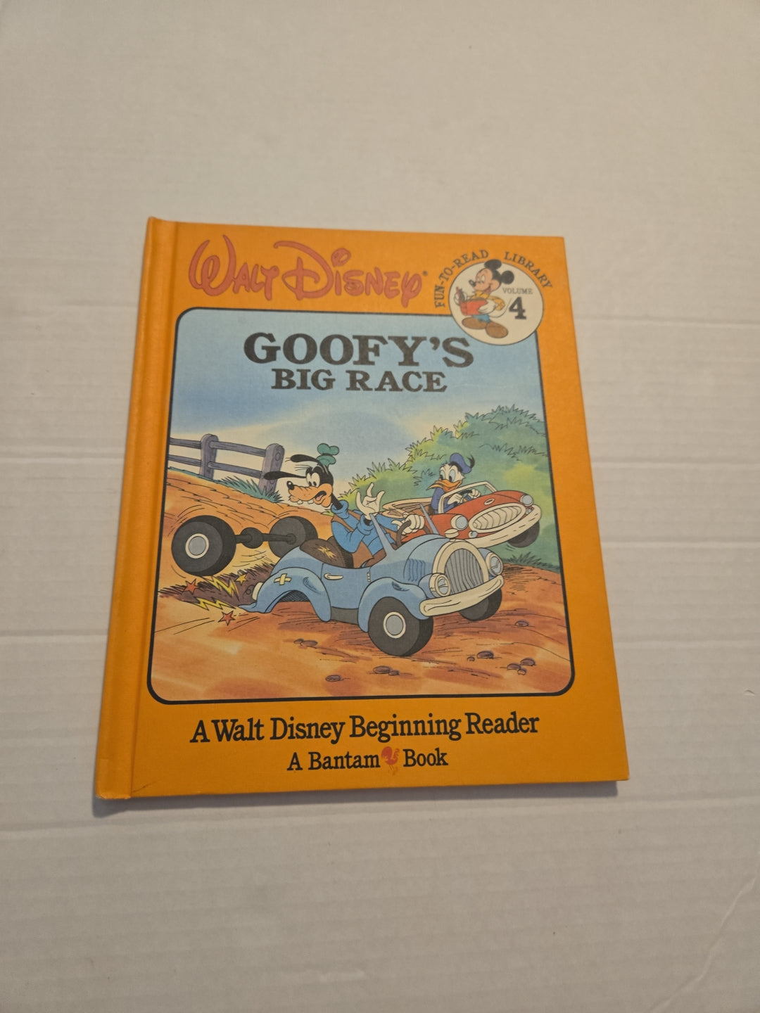 Goofy's Big Race Book 1986 Disney Fun-To-Read Library Volume 4