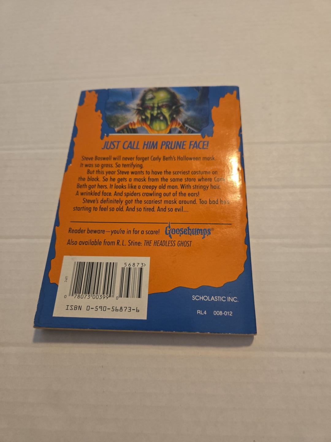 Goosebumps #36 The Haunted Mask II 1995 Paperback Book Damaged Cover