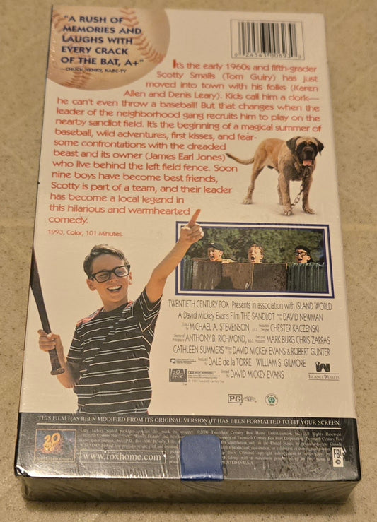 The Sandlot VHS Tape Brand New Vintage 2000