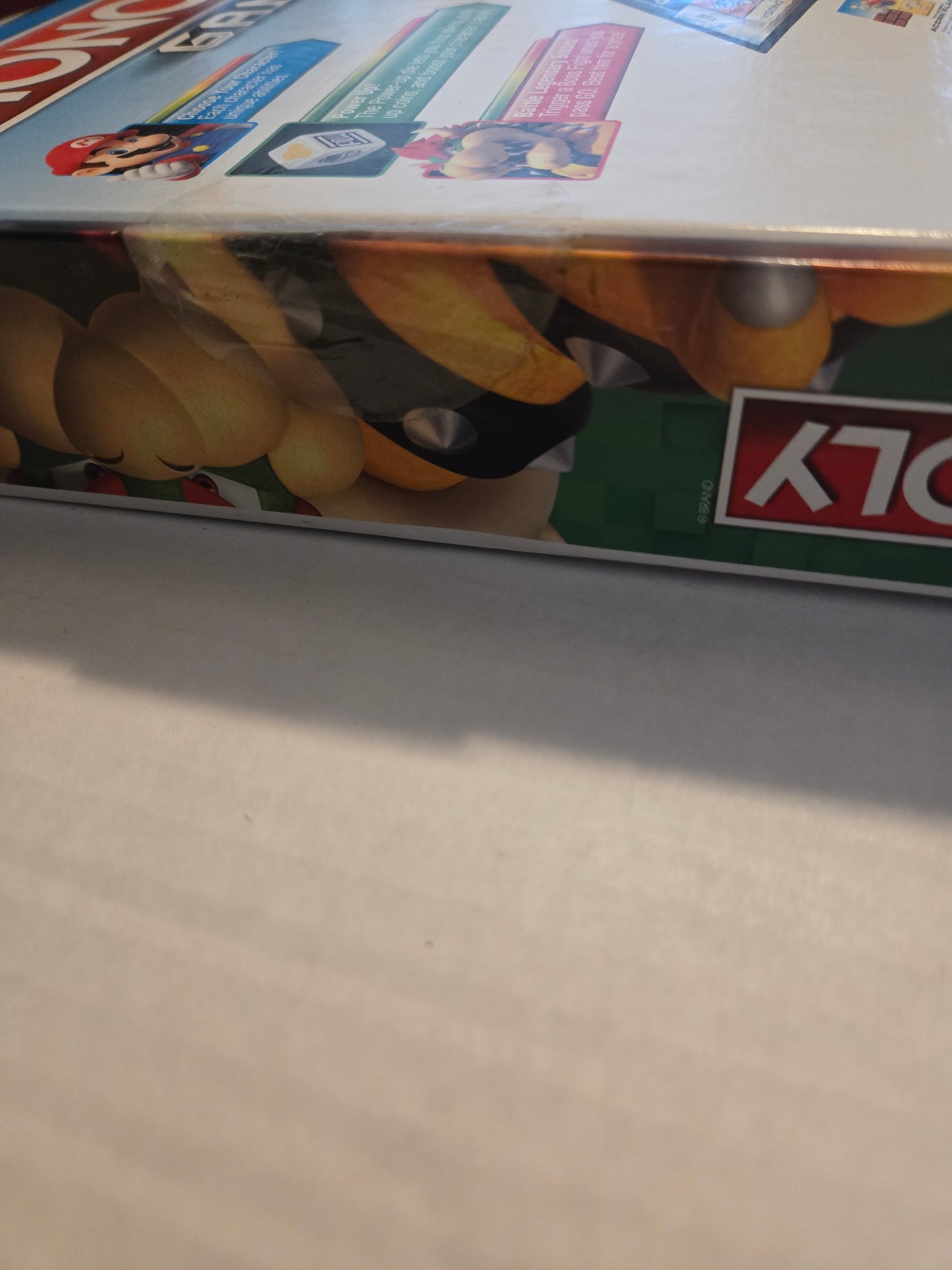 Monopoly Gamer Edition Nintendo Super Mario Board Game Brand New