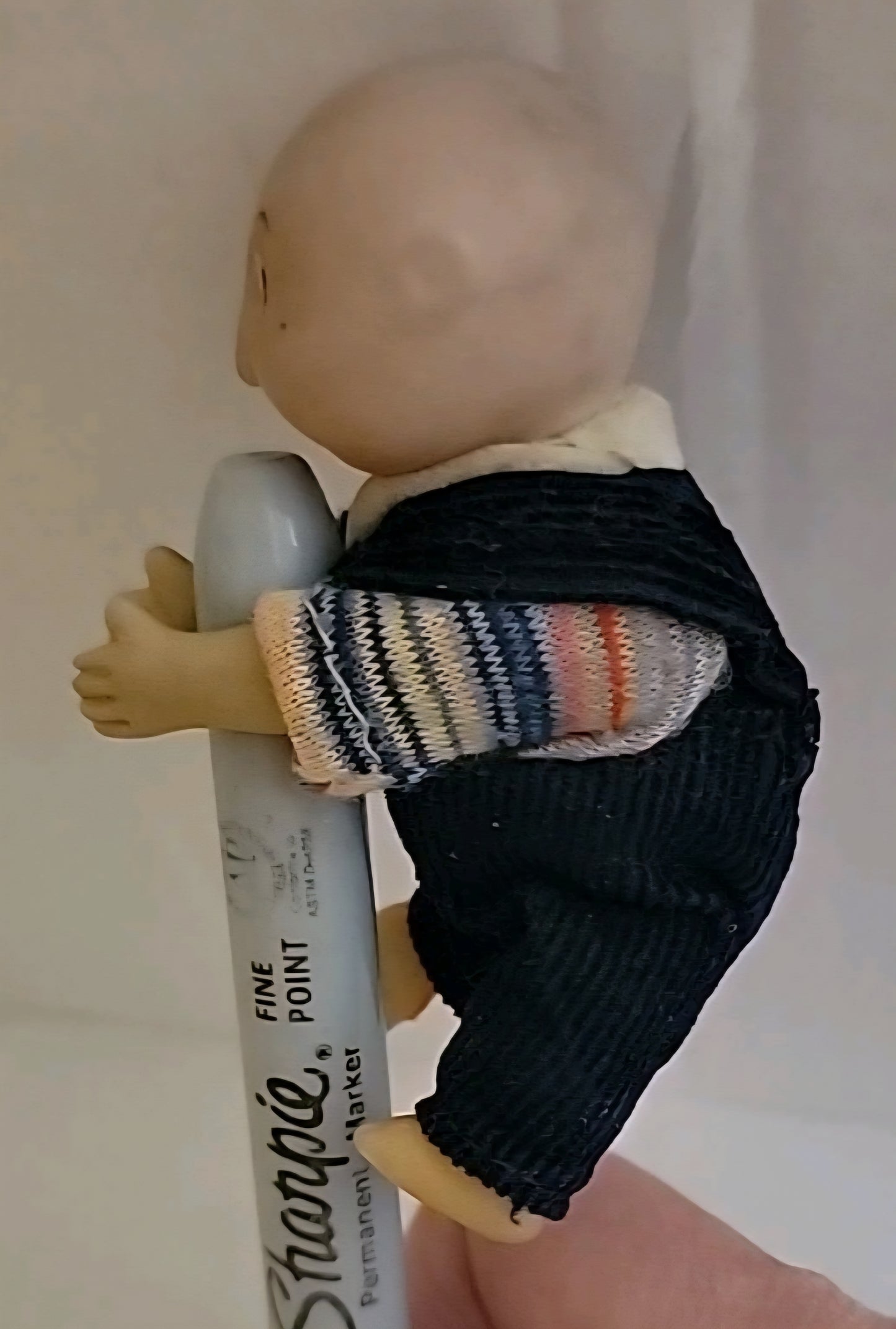 Vintage Cabbage Patch Kids 4 in. Pencil Hugger Clip On