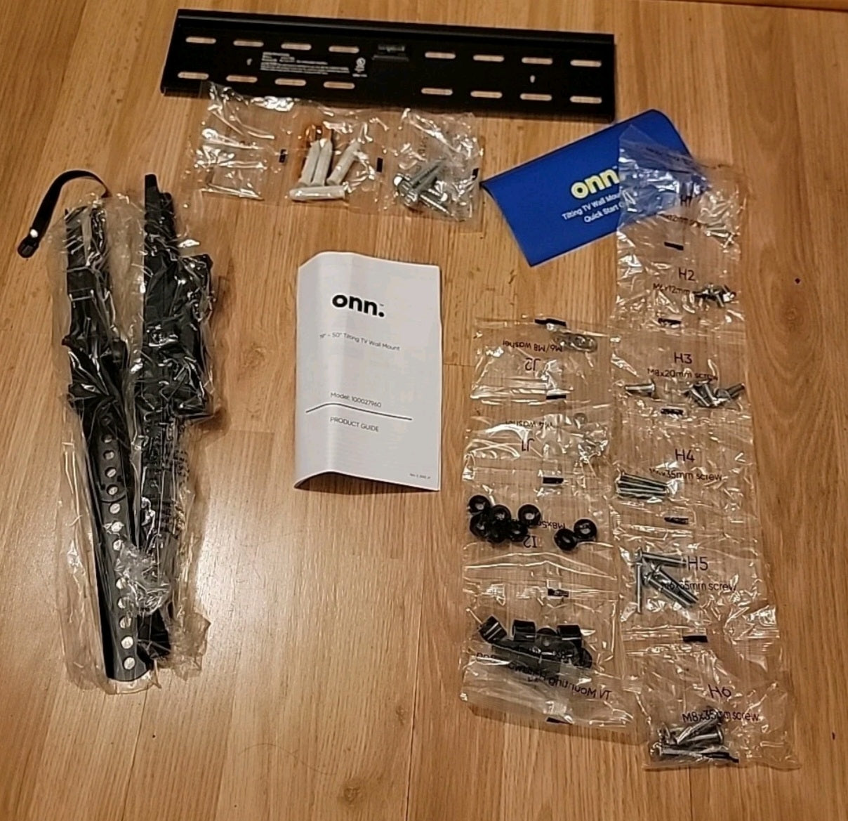 Hang Onn Tilting TV Wall Mount for  19” - 50” TV