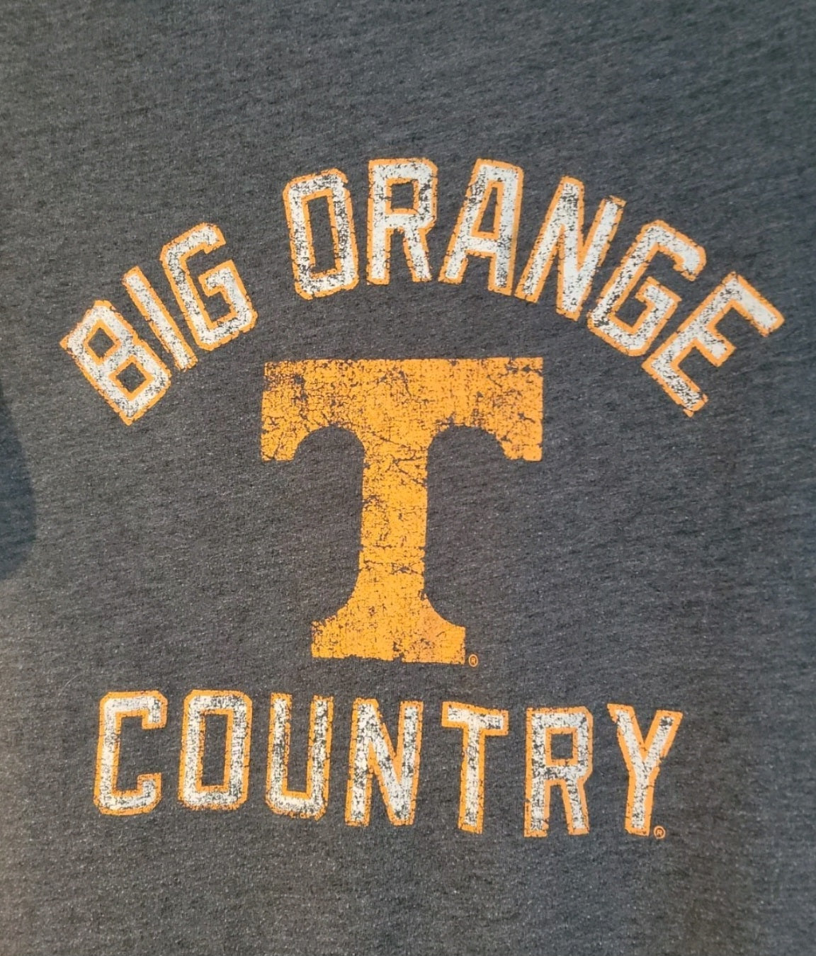 Tennessee Volunteers Big Orange Country Men's T-shirt Size Large