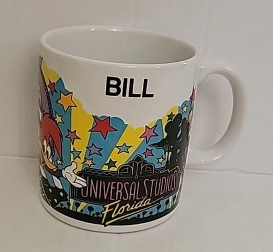 Vintage Universal Studios Florida Bill Mug