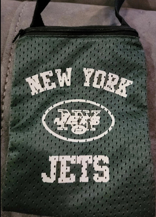 New York Jets Jersey Small Crossbody Purse