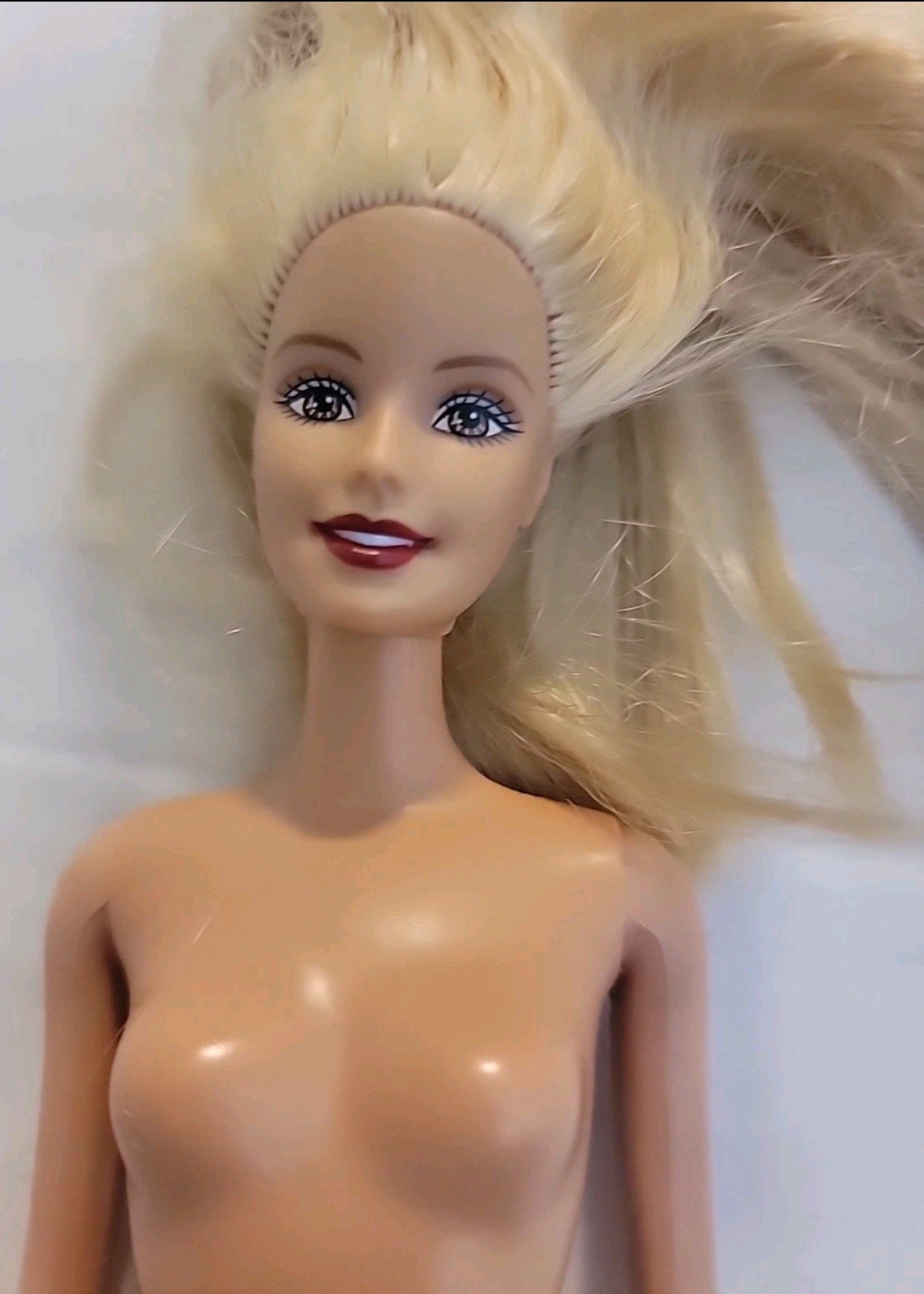 Vintage 1999 Mattel Blonde Hair Brown Eyes Barbie Doll