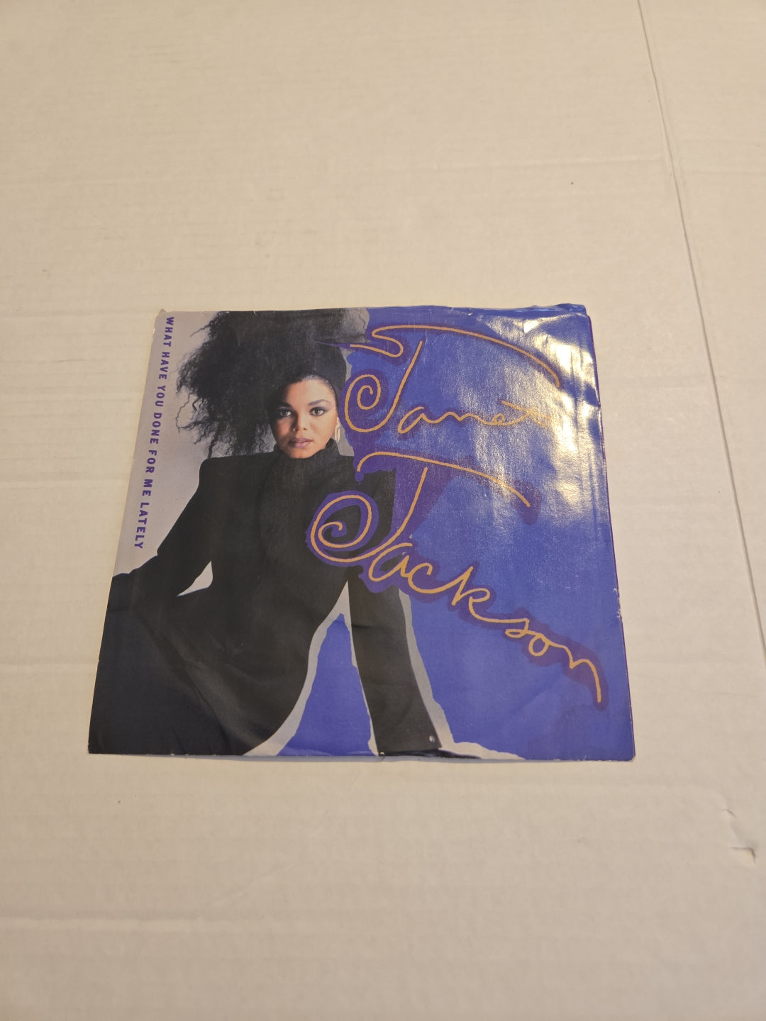 Janet Jackson What Have You Done For Me Lately 45 RPM Vinyl Record