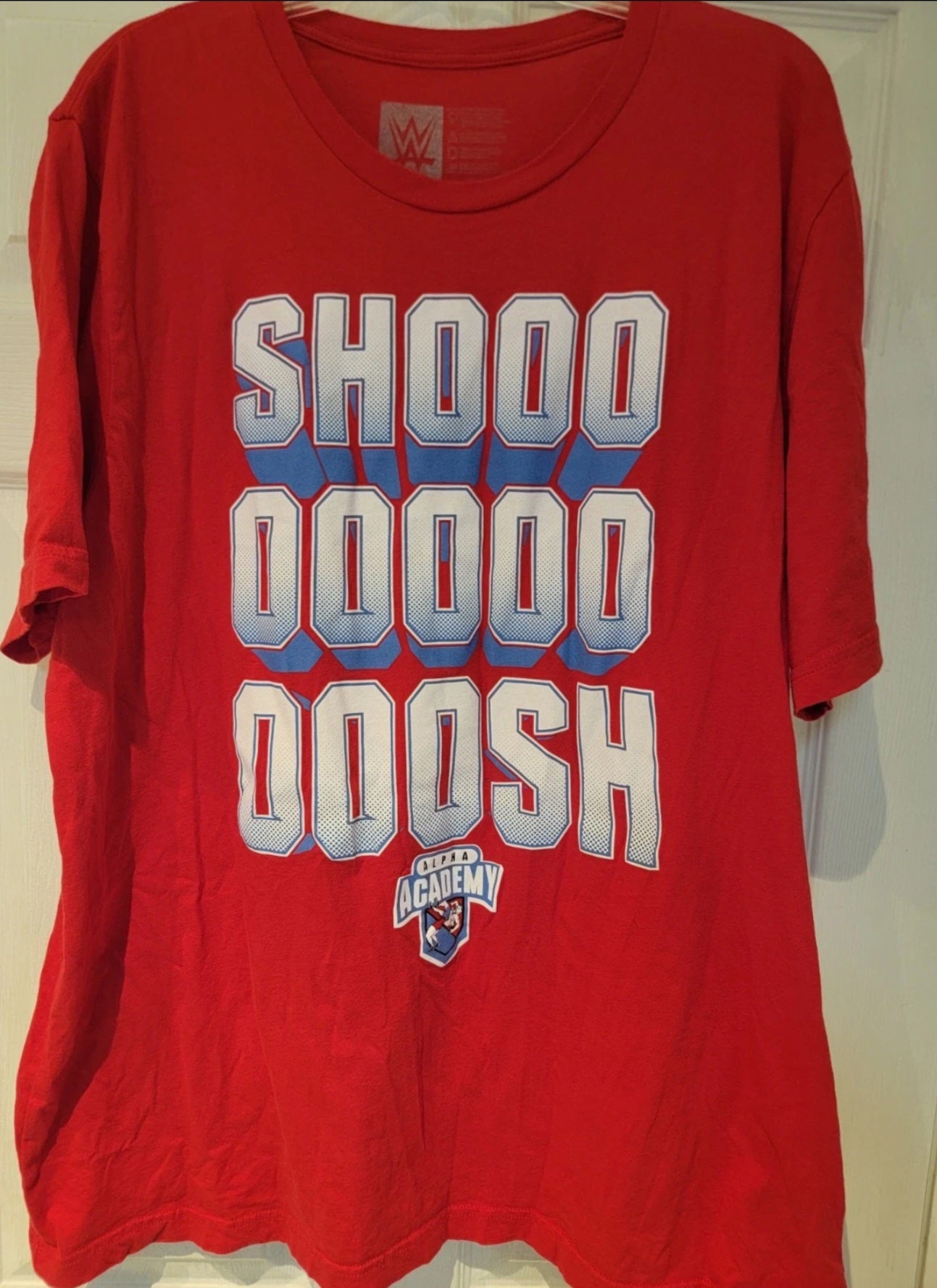 WWE Alpha Academy SHOOOOSH  T-Shirt Adult Size 3XL