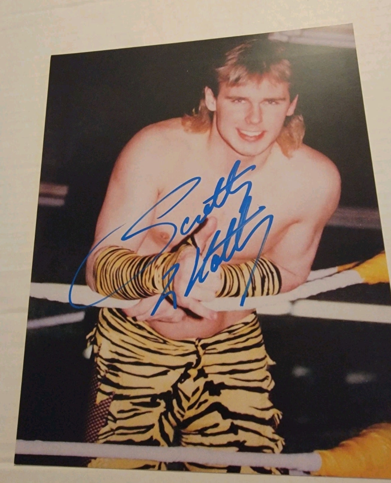 Scotty 2 Hotty Yellow Pants Autographed Photo with COA