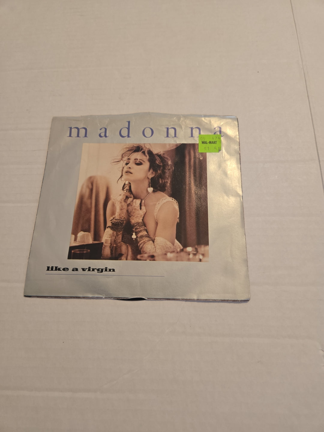 Madonna Like A Virgin 45 RPM Vinyl Record
