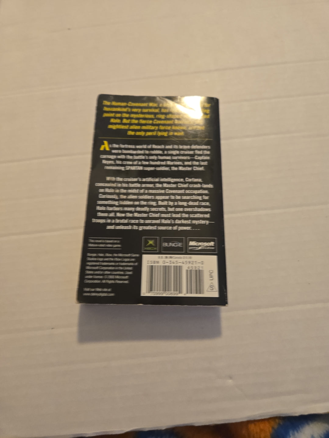 Halo #2 The Flood Paperback Book XBOX