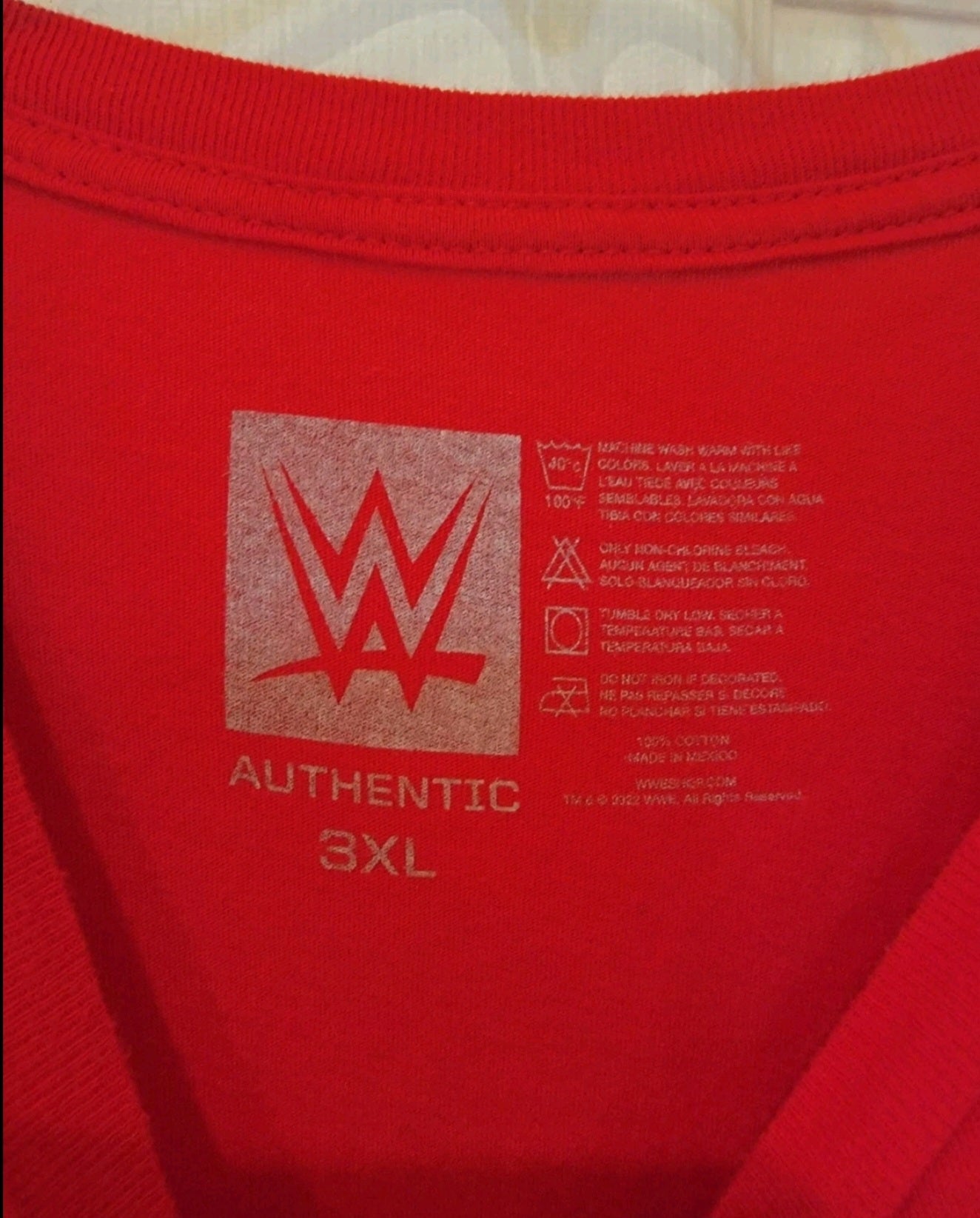 WWE Alpha Academy SHOOOOSH  T-Shirt Adult Size 3XL