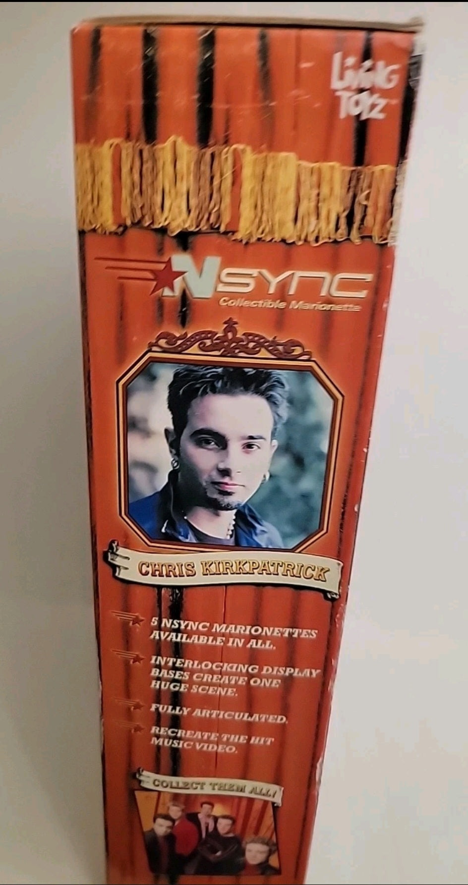 *NSYNC Chris Kirkpatrick Marionette Doll