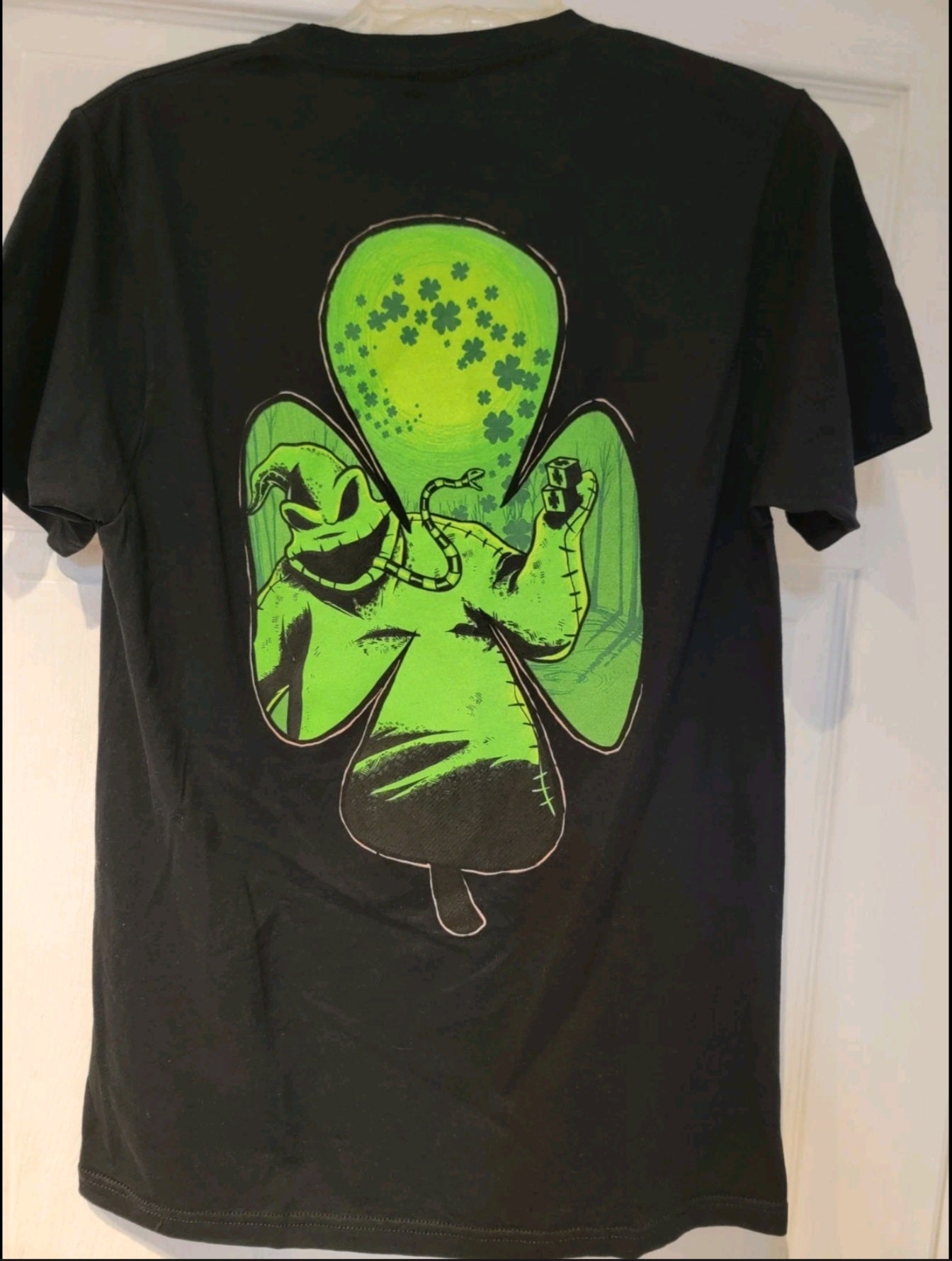 The Nightmare Before Christmas Oogie Boogie St. Patricks Shirt Size Small