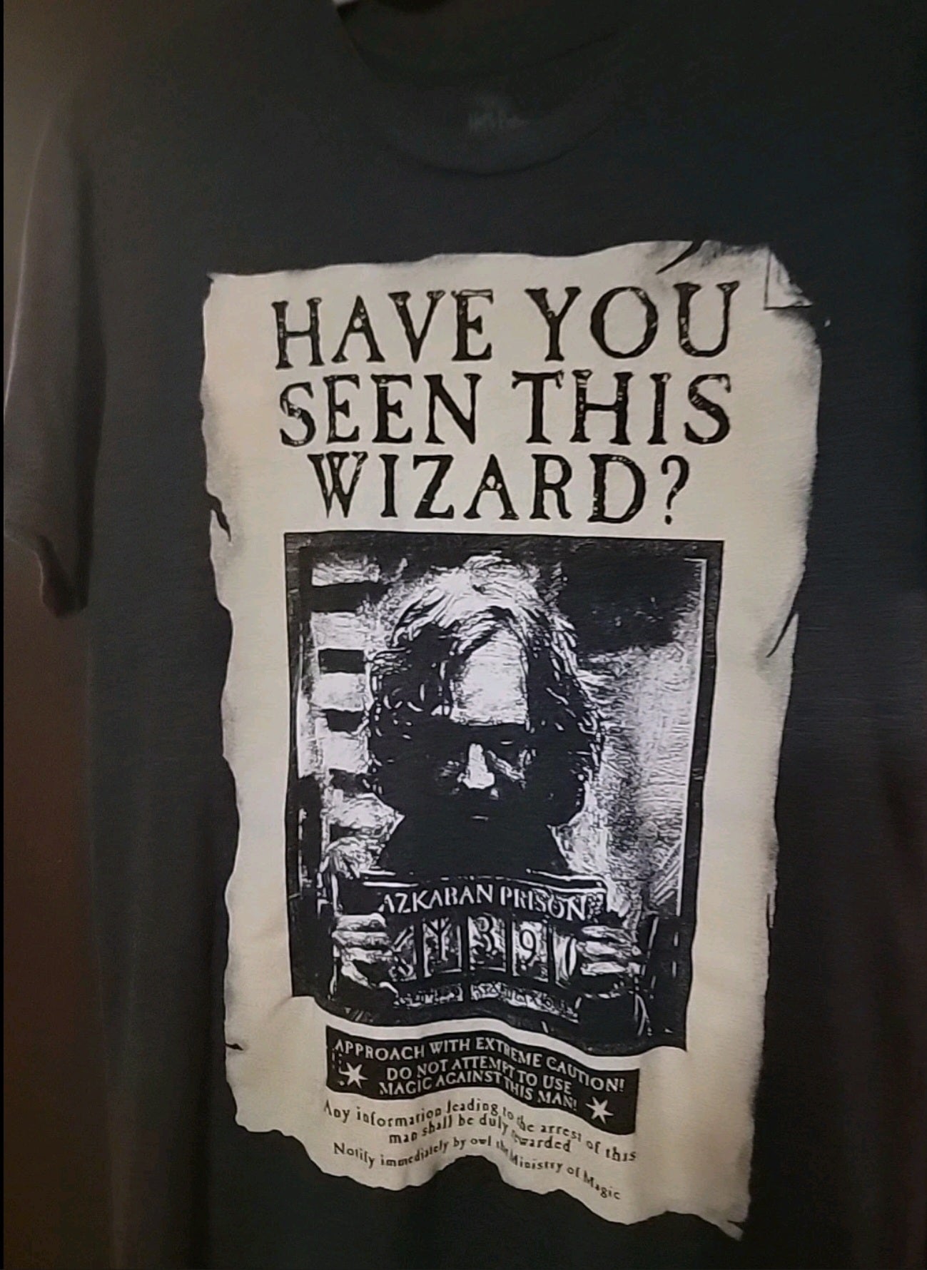 Wizarding World Of Harry Potter Universal Studios Wanted Shirt Womens Size Small