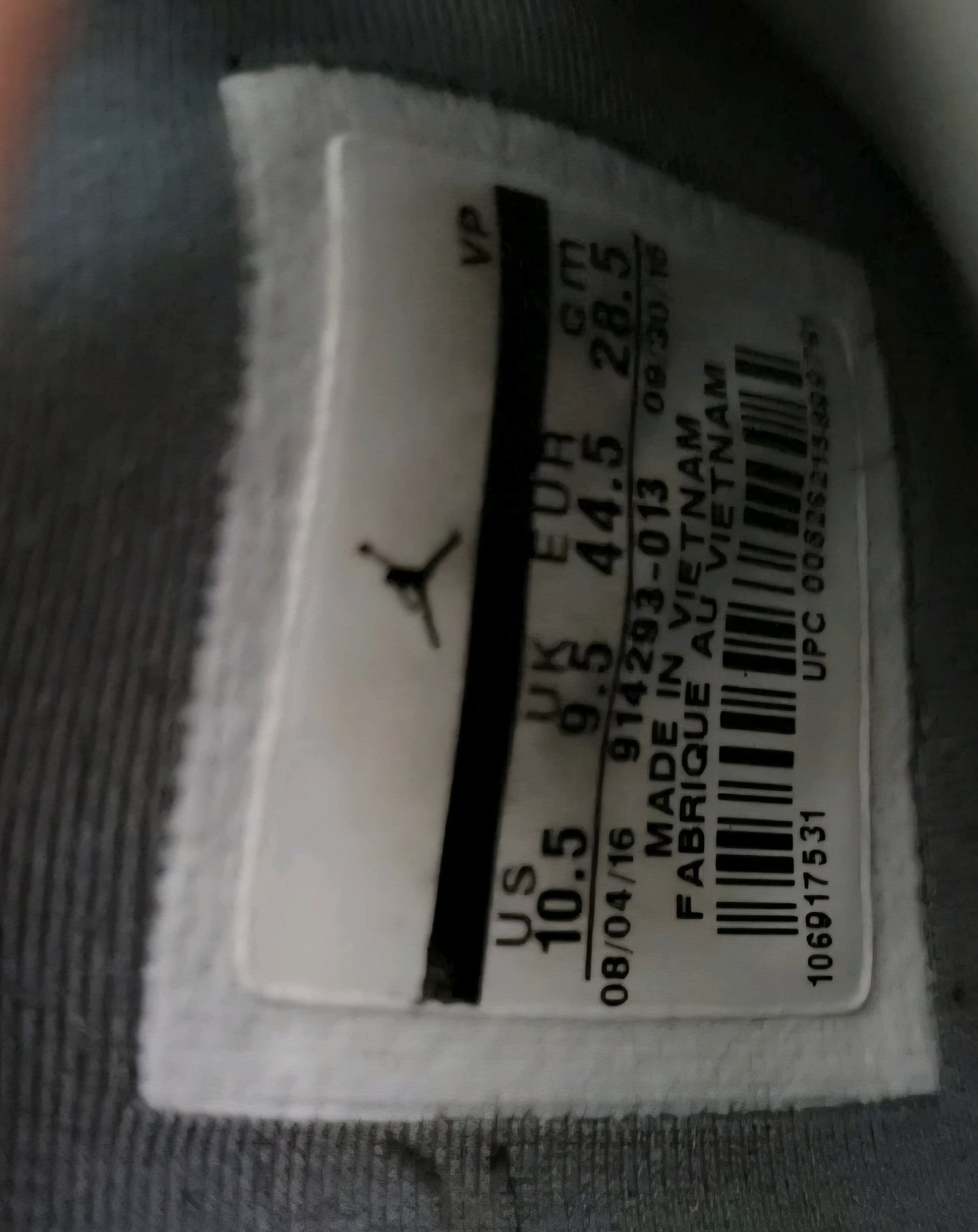 Nike Air Jordan 31 XXX1 Premium Battle Grey Sneakers Size 10.5