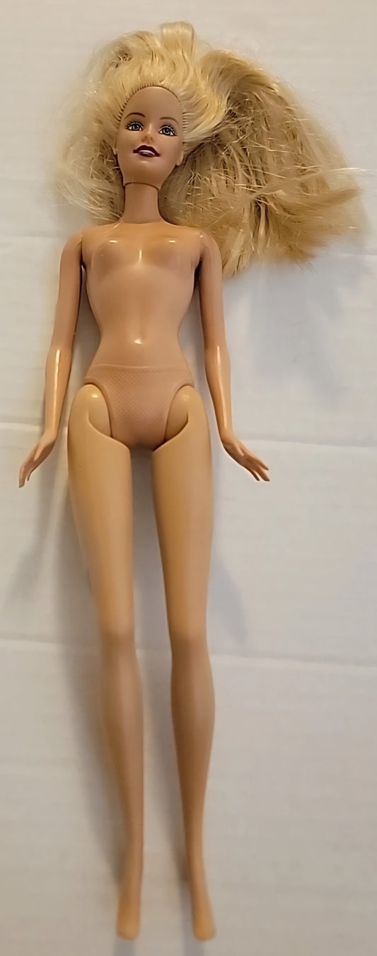 Vintage 1999 Mattel Blonde Hair Brown Eyes Barbie Doll