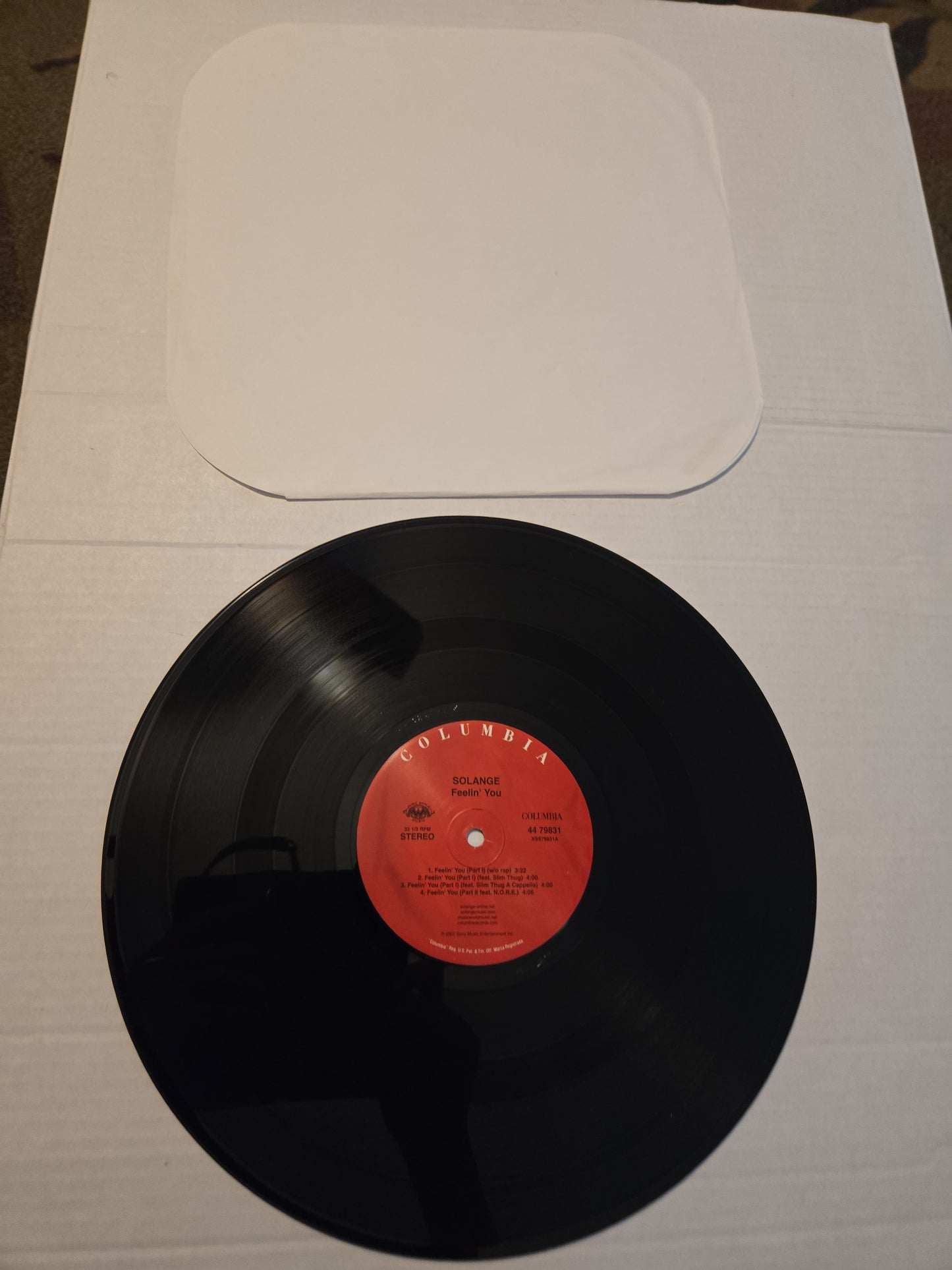 Solange Feelin' You Original 2002 Press 12" Near Mint Vinyl