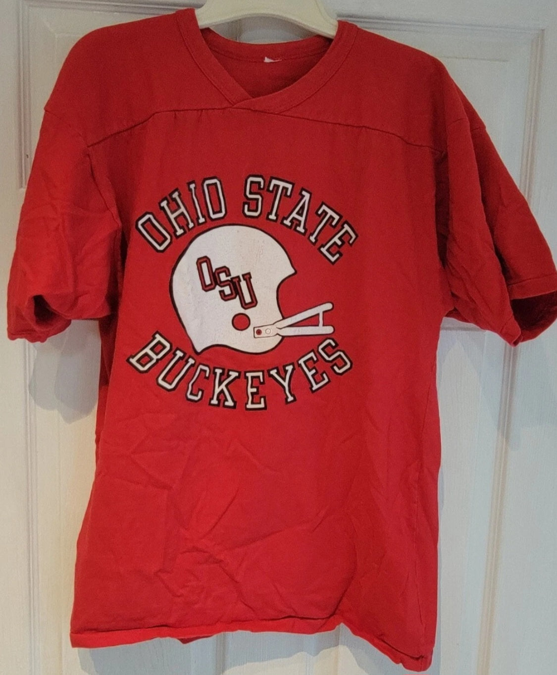 Ohio State Buckeyes Single Stitch Shirt USA Vintage 70s/80s Please Read Desc