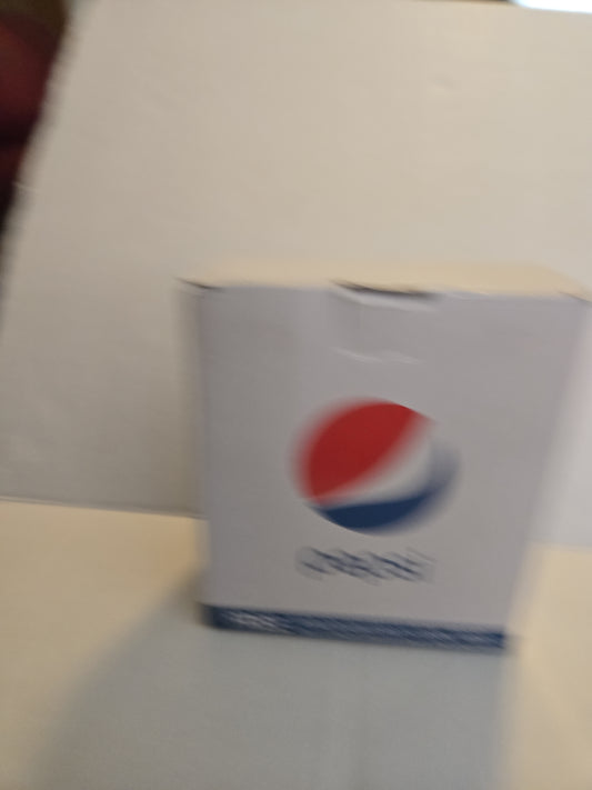 Vintage Pepsi Set of 2 Swirl Base 16 Oz Glasses