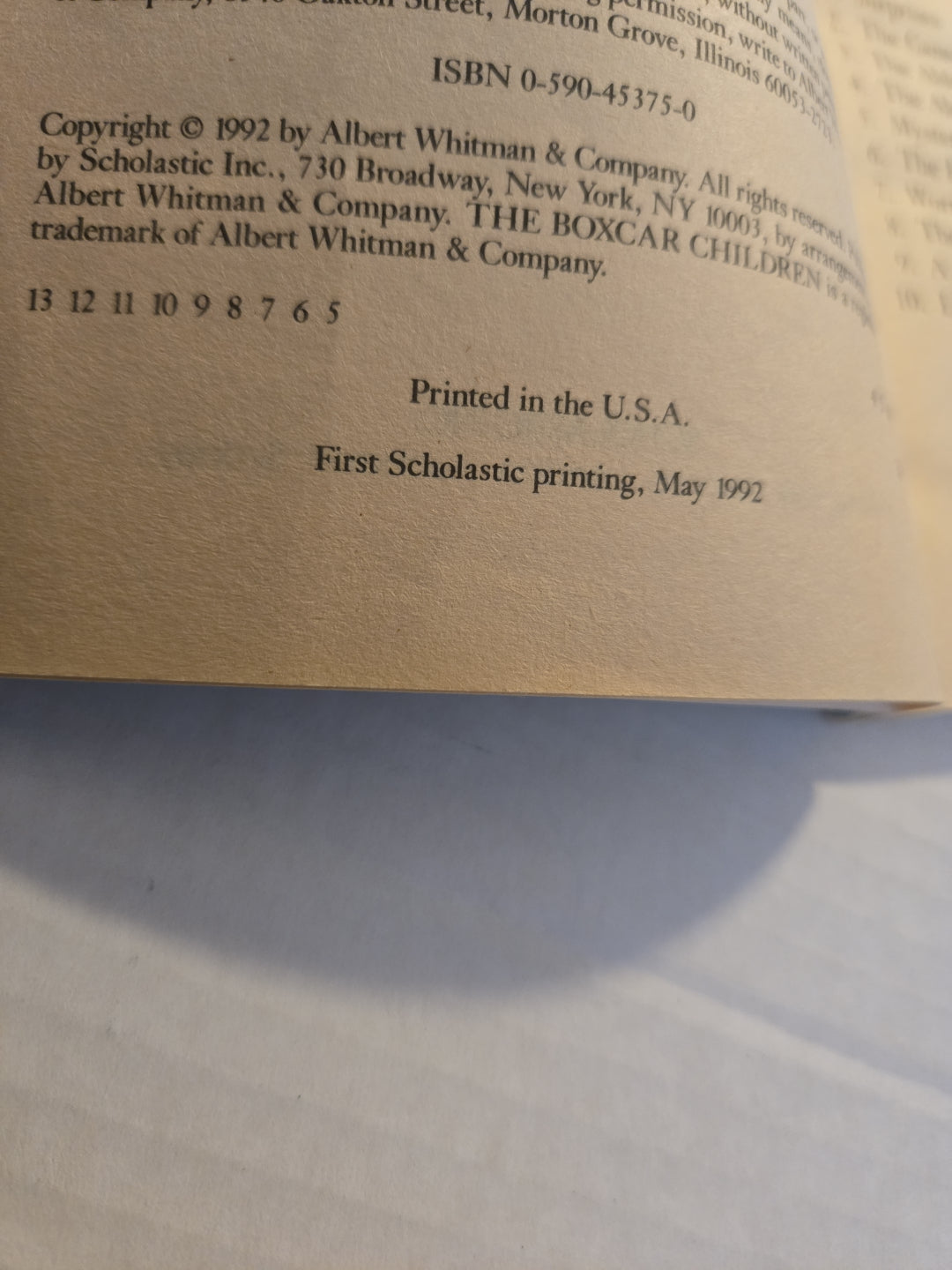 Boxcar Children Mysteries The Mystery Girl #28 Paperback Book