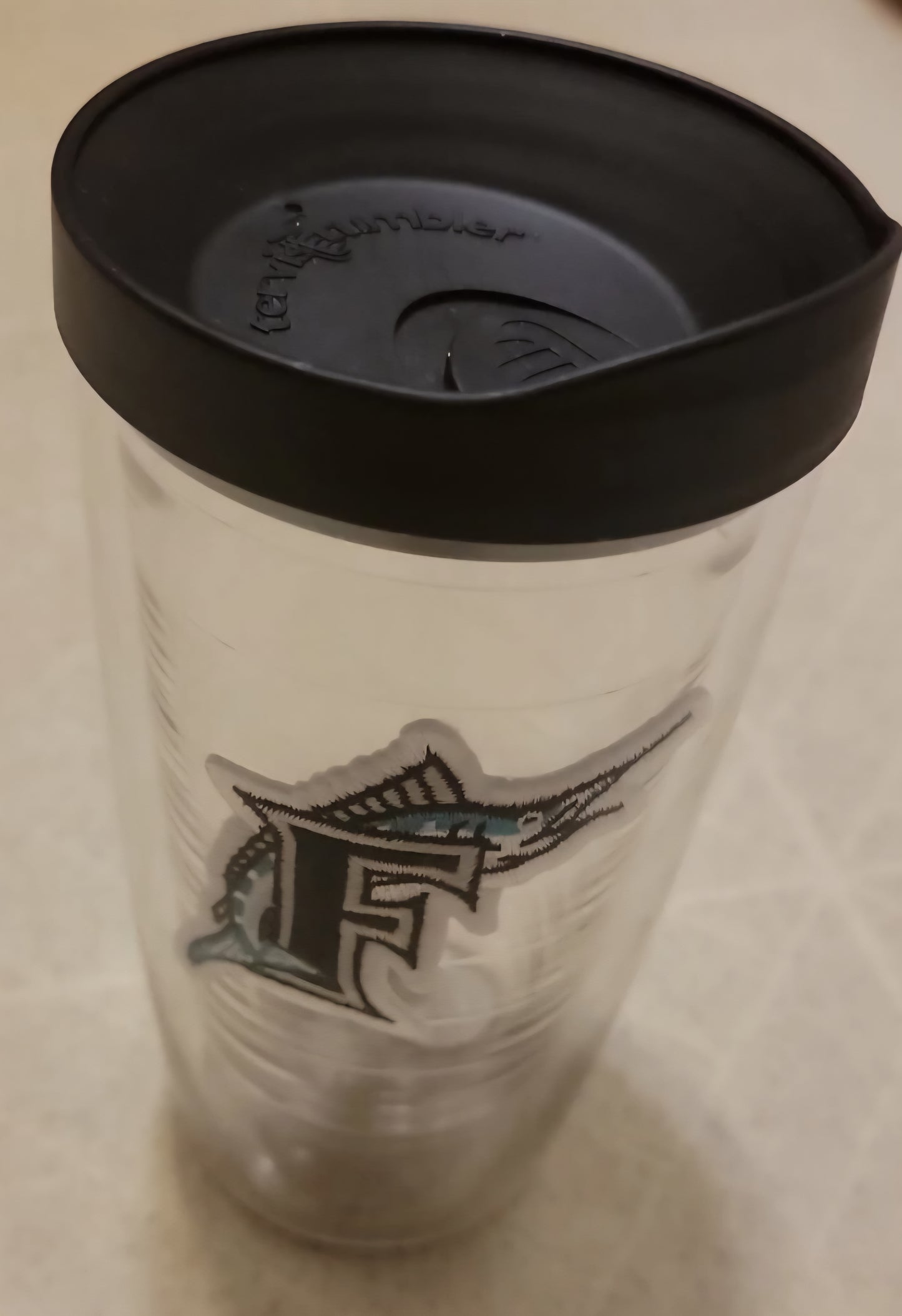 Miami Florida Marlin Patch MLB Tervis Tumbler
