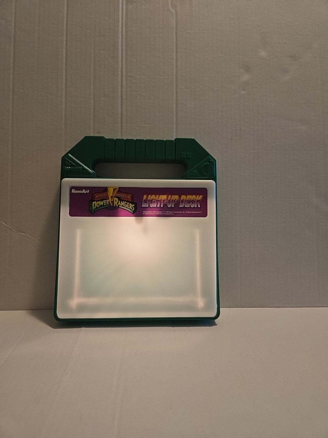 Mighty Morphin Power Rangers 1994 Light-Up Desk