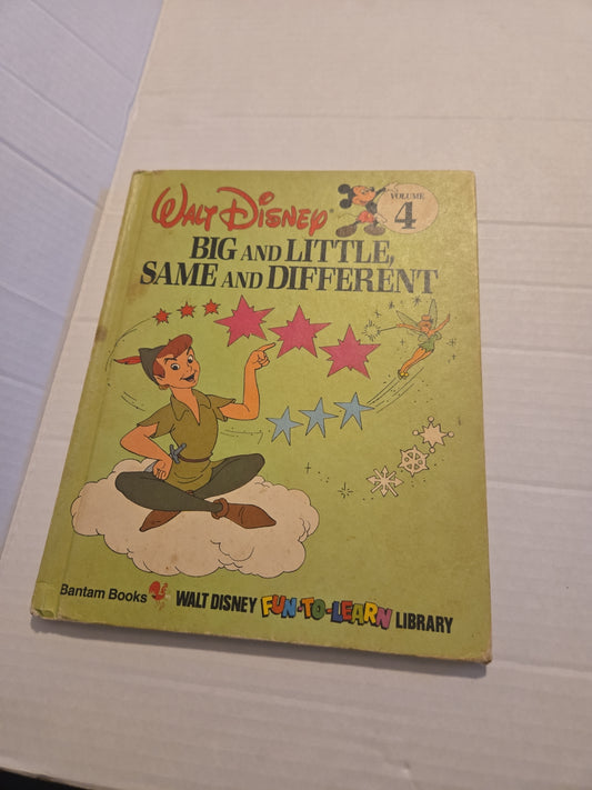 Vintage Walt Disney Big and Little, Same and Different Volume 4