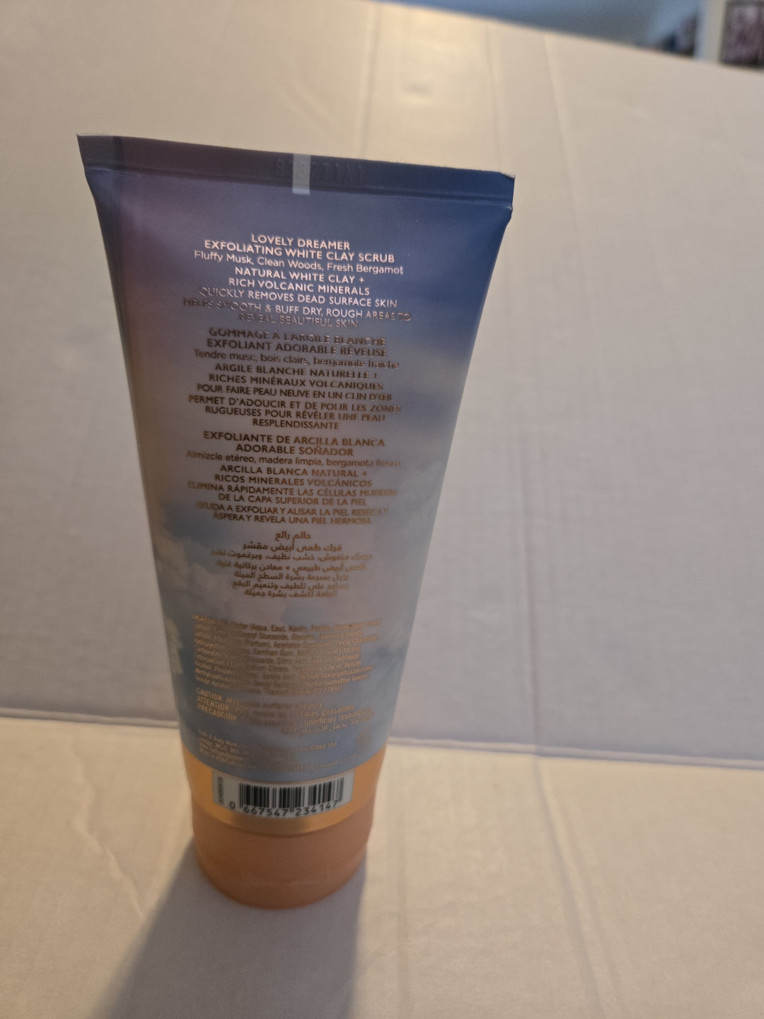 Bath & Body Works Lovely Dreamer Exfoliating White Clay Scrub 6 Oz