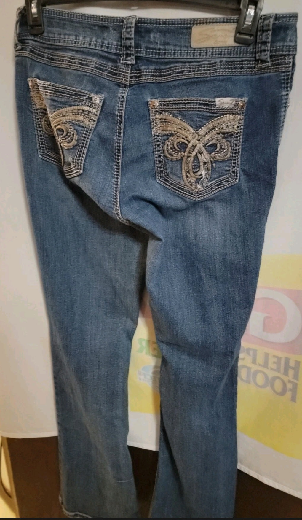 Seven for All Mankind Jeans Women's Size 12 Bootcut Flare Embroidered