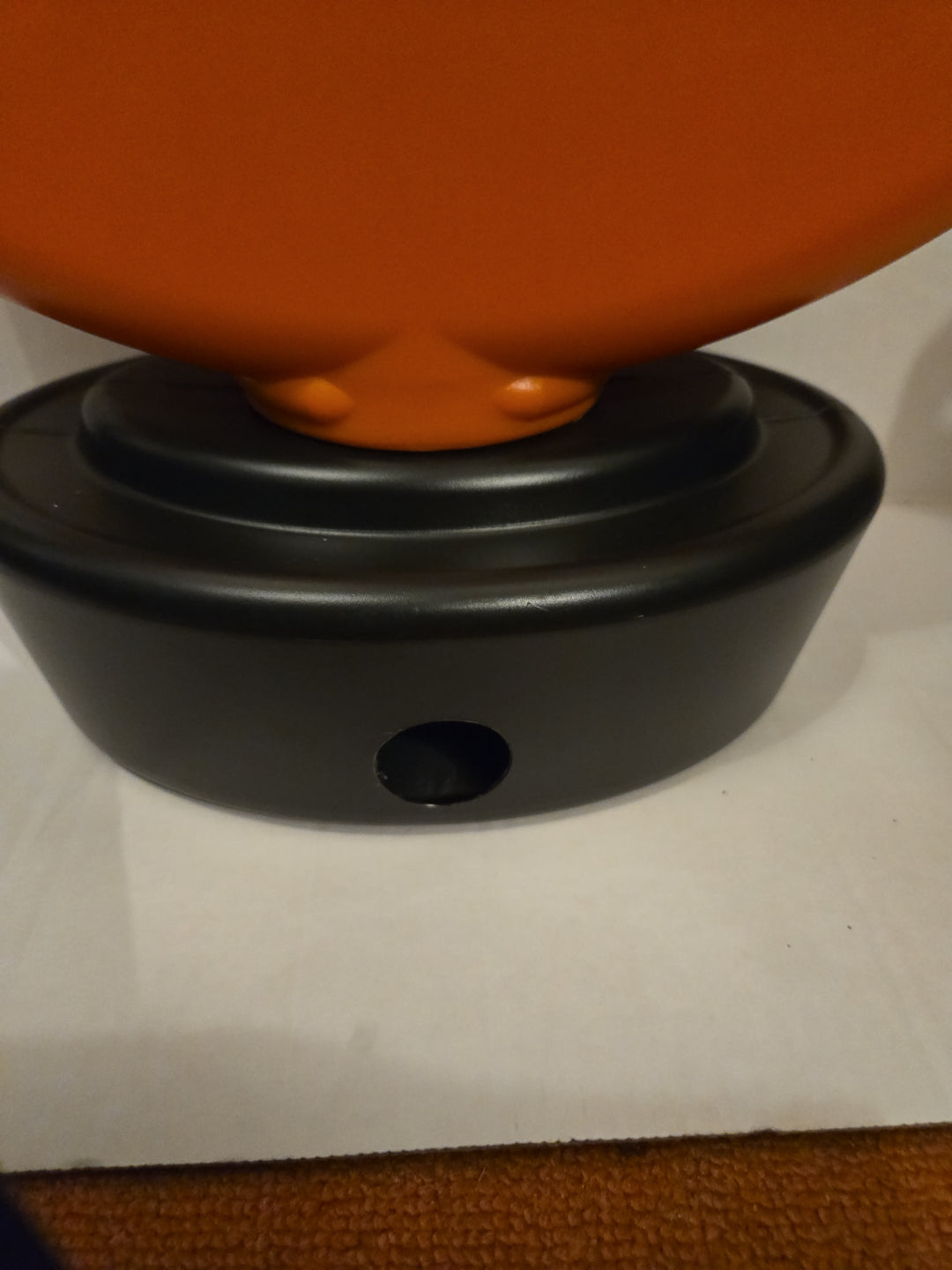 Halloween Blow Mold Flying Witch With Cat 19” Missing Light Kit