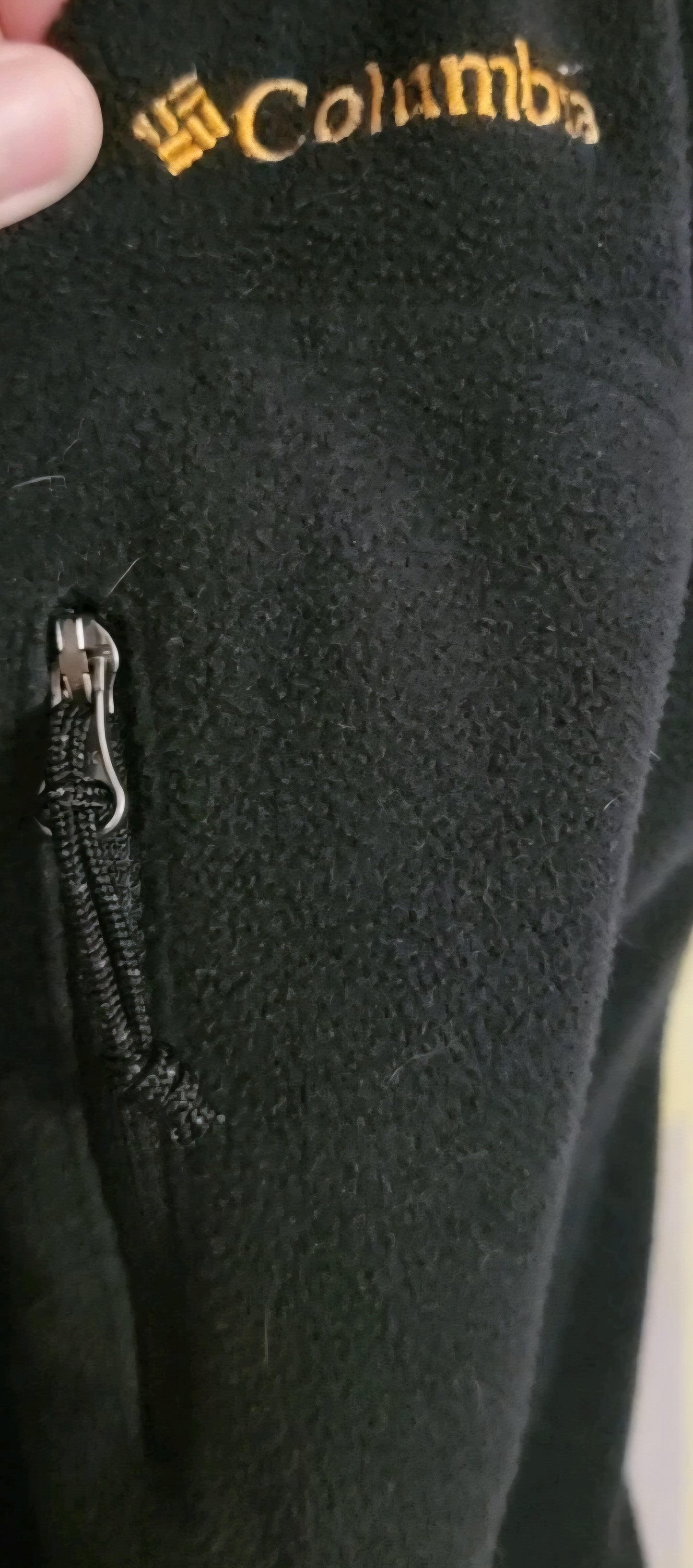 Columbia Womens Black Fleece Jacket Missouri Tigers Size Medium