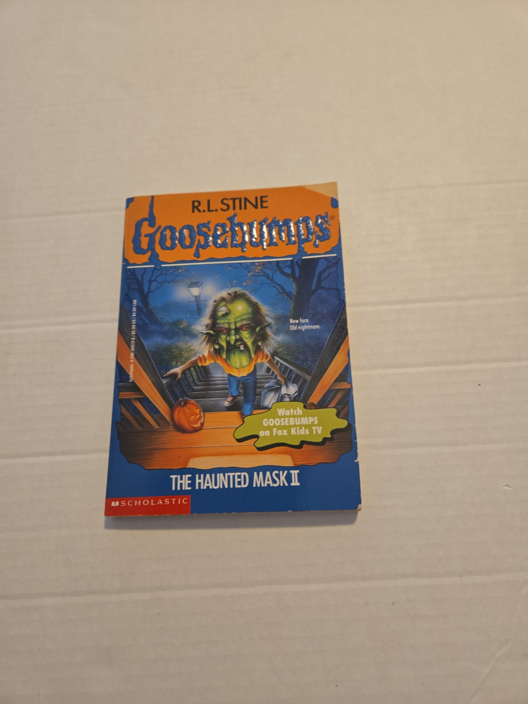 Goosebumps #36 The Haunted Mask II 1995 Paperback Book Damaged Cover