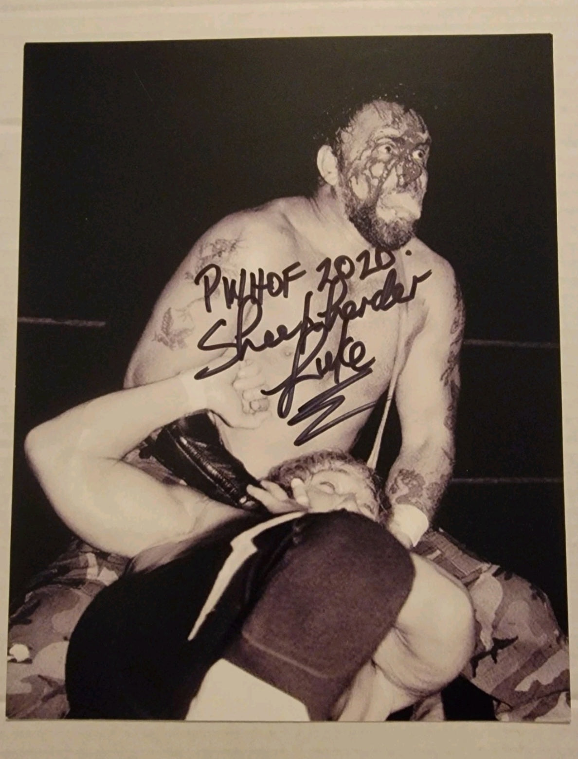 Sheepherder Luke  Autographed Photo with COA