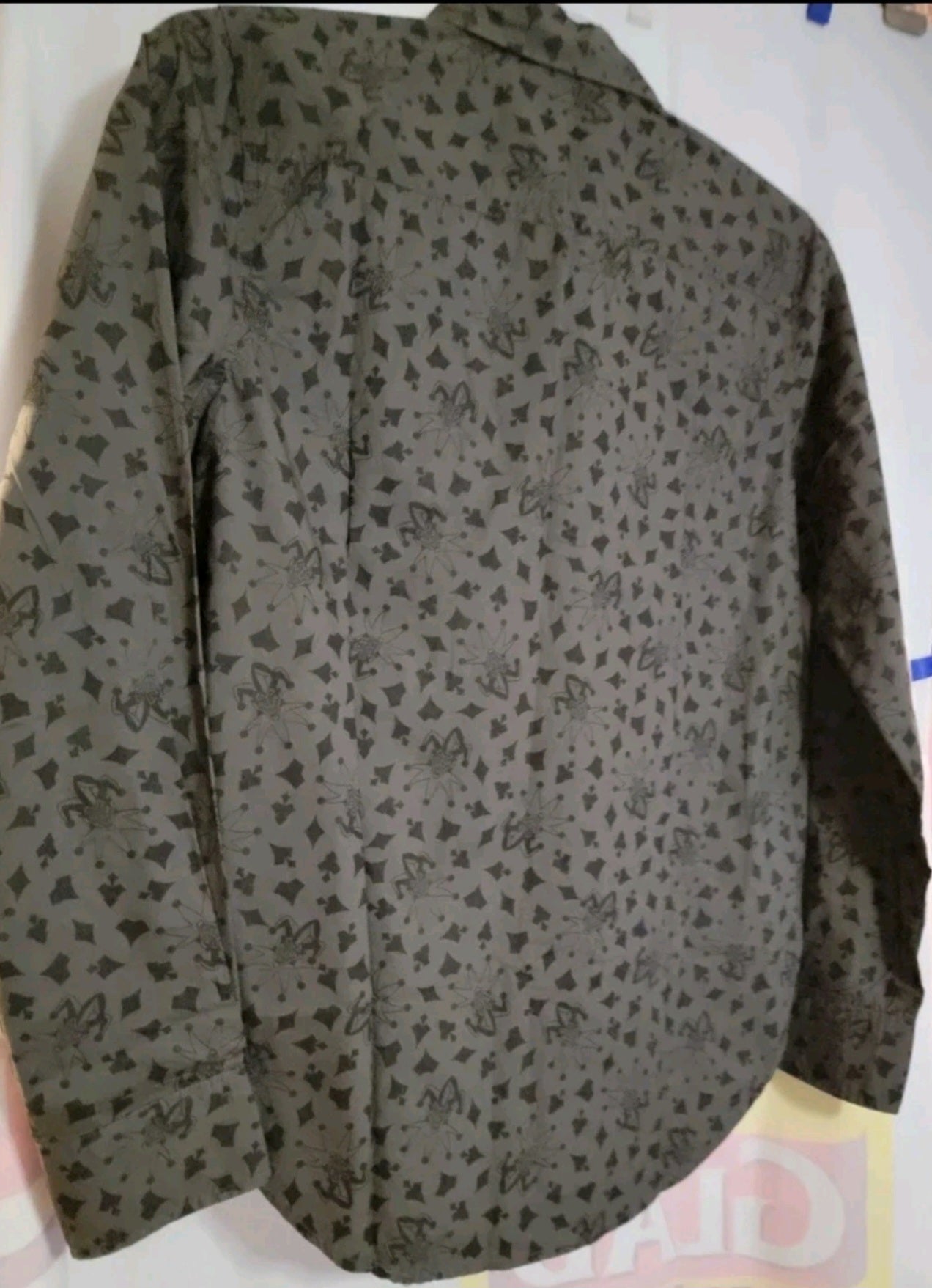 DC Comics The Joker Tuxedo Men's Size XS Button Down Long Sleeve Shirt