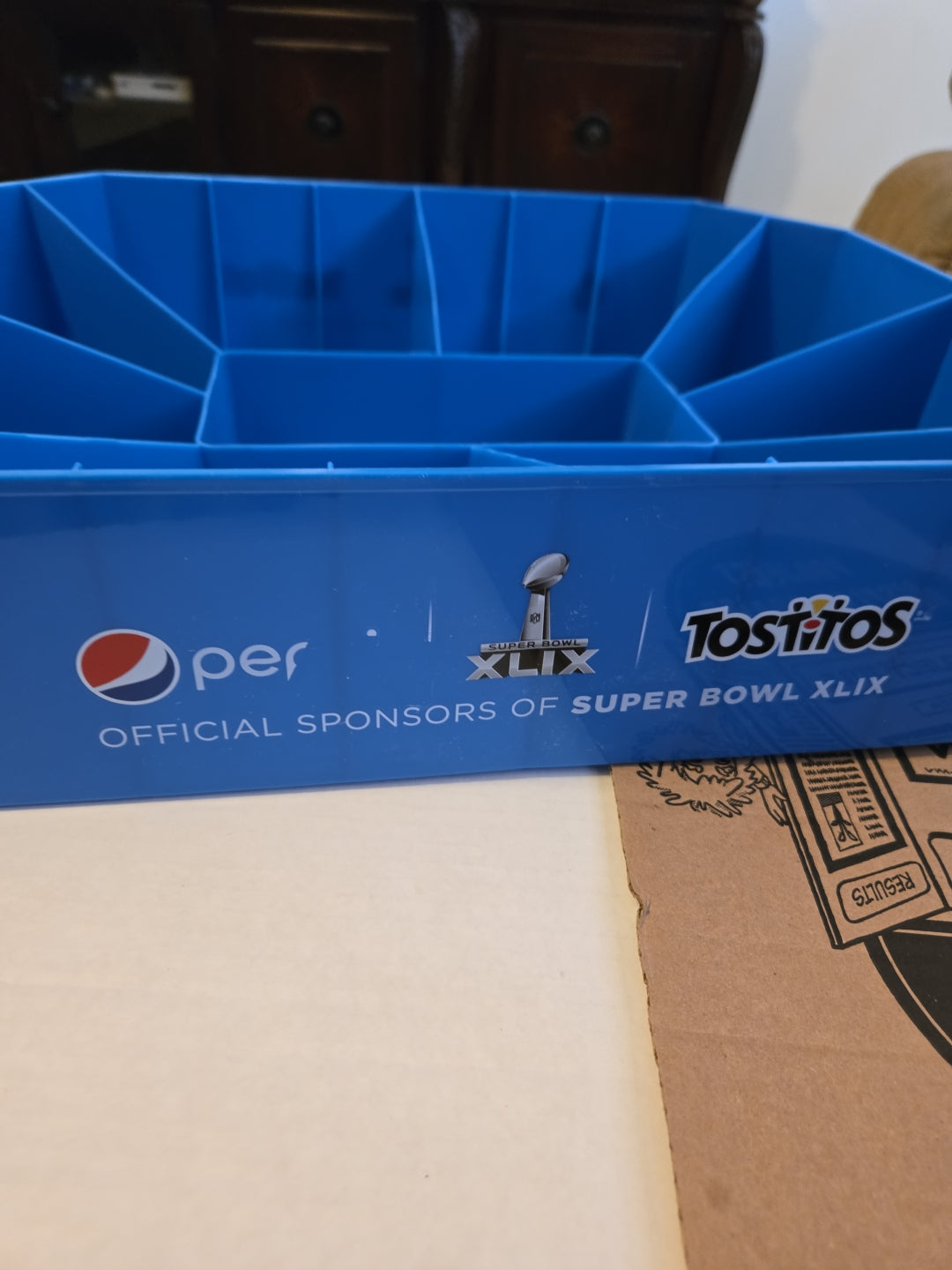 Super Bowl XLIX Pepsi Tostitos Snack Stadium Serving Tray
