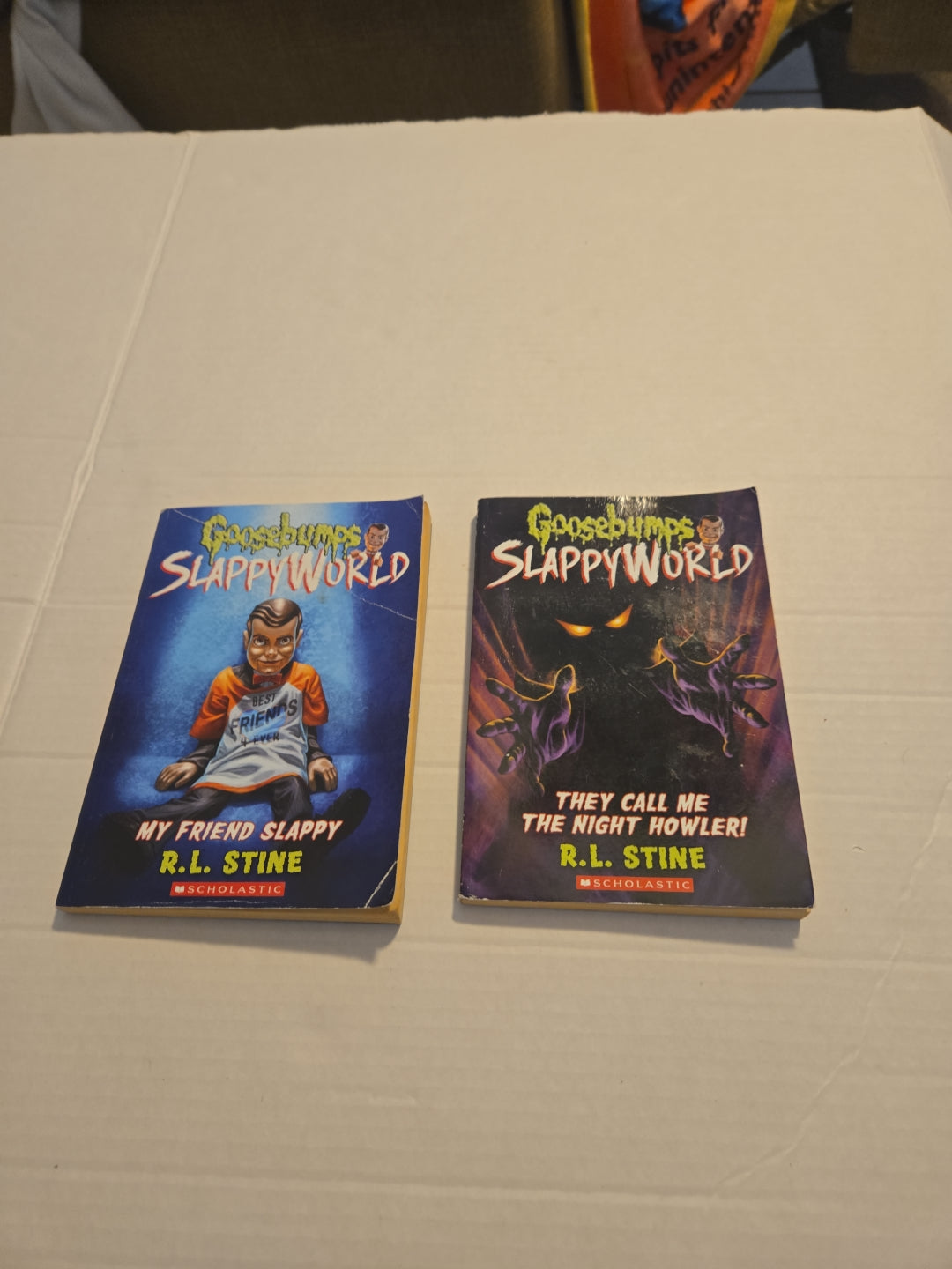 Goosebumps Slappy World Book Lot Of  2 Paperback Books