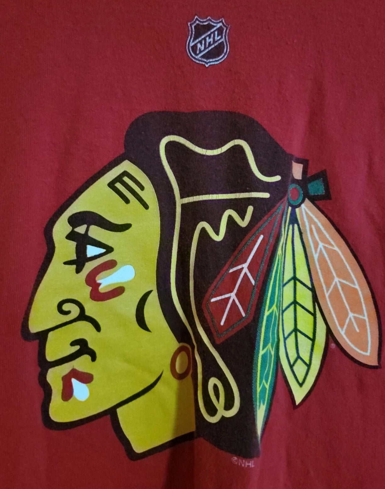 Reebok NHL Chicago Blackhawks Jonathan Toews Hockey Shirt Mens Size XL