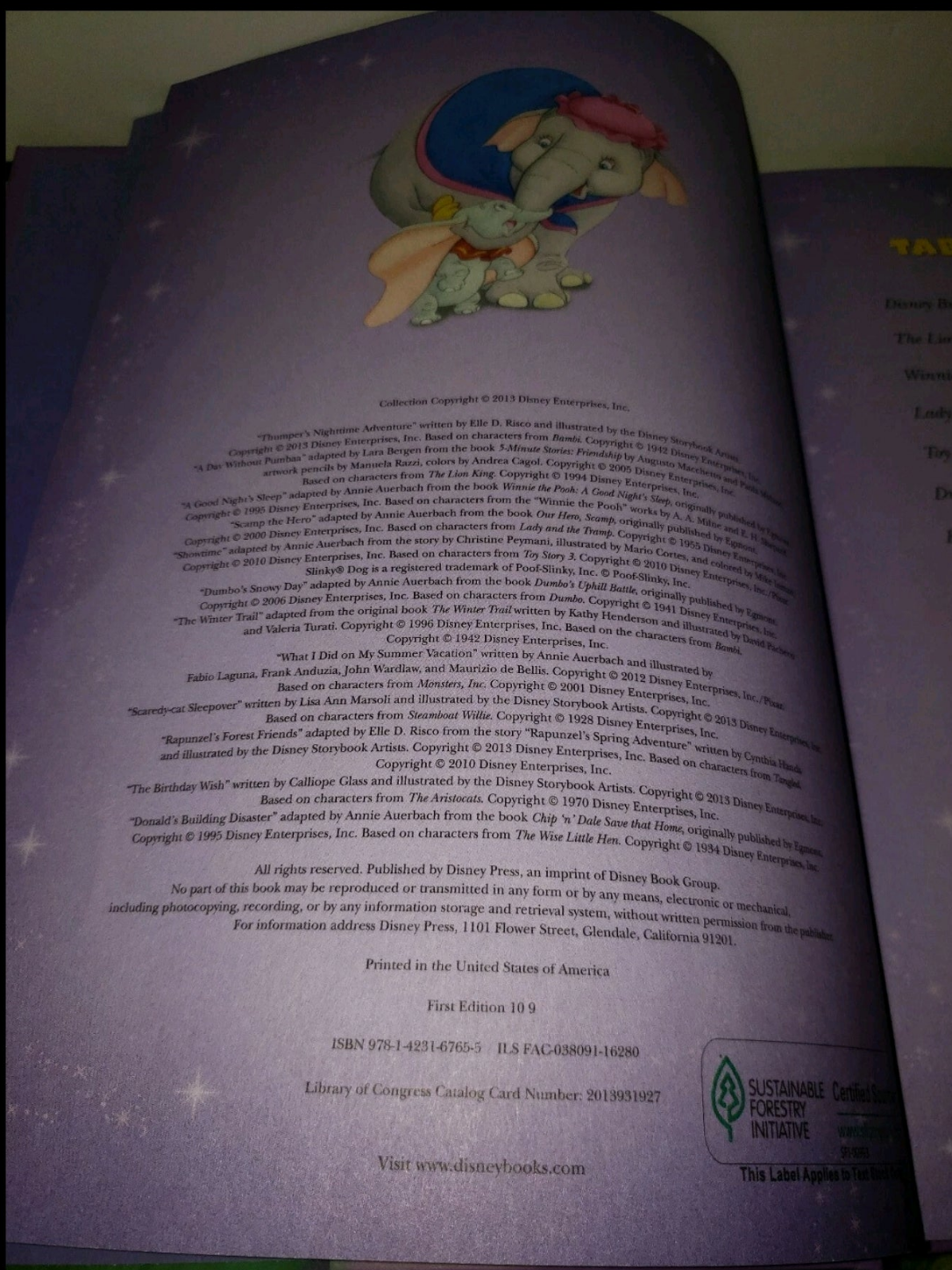 5-Minute Snuggle Disney Stories