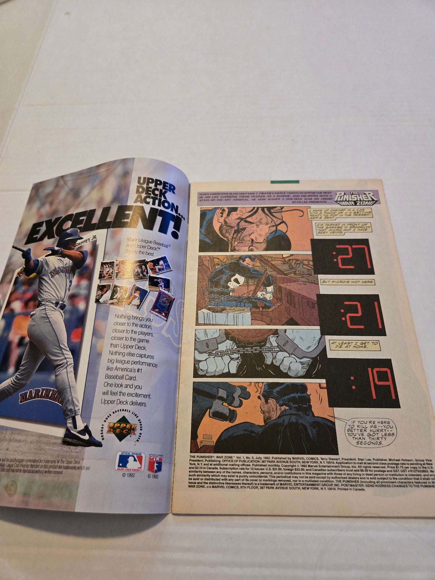 The Punisher 1987 Comic