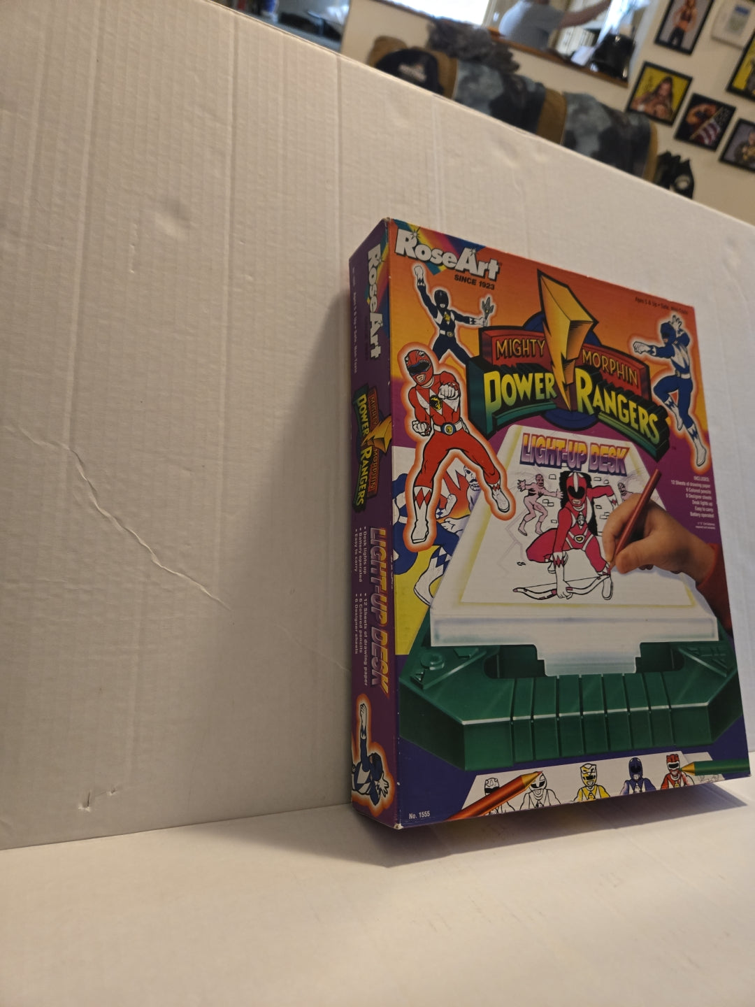 Mighty Morphin Power Rangers 1994 Light-Up Desk