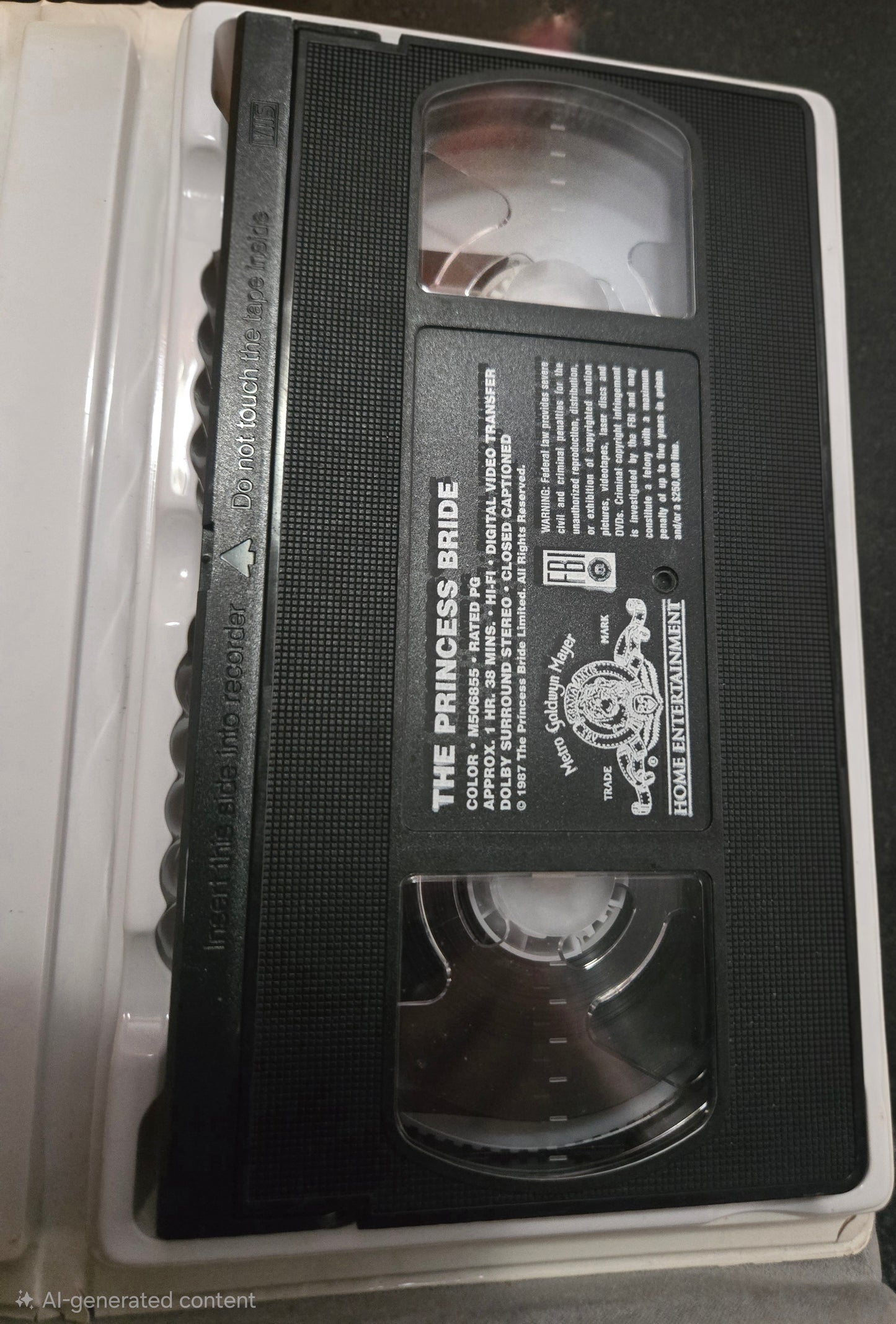 The Princess Bride VHS Tape