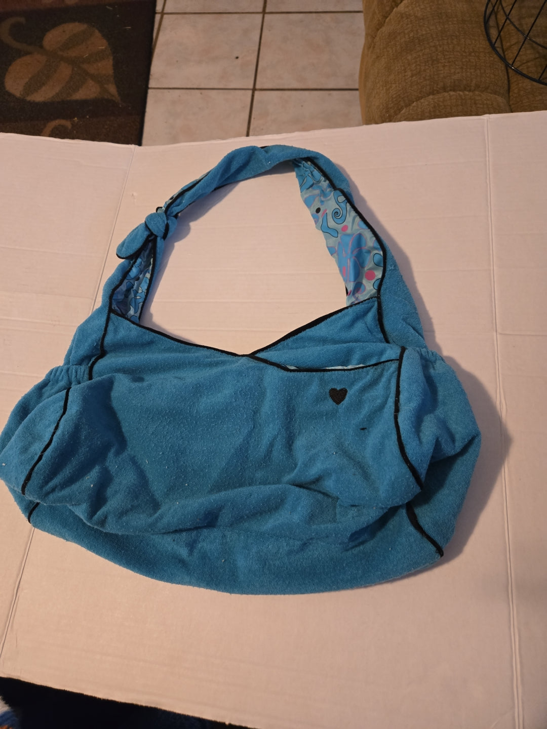 Vintage Rare Britney Spears Curious Perfume Beach Bag Purse