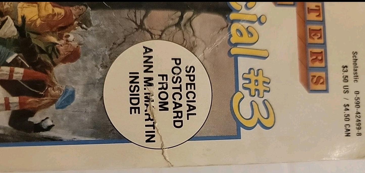 The Baby-Sitters Club Super Special Book # 3 Baby-sitters Winter Vacation
