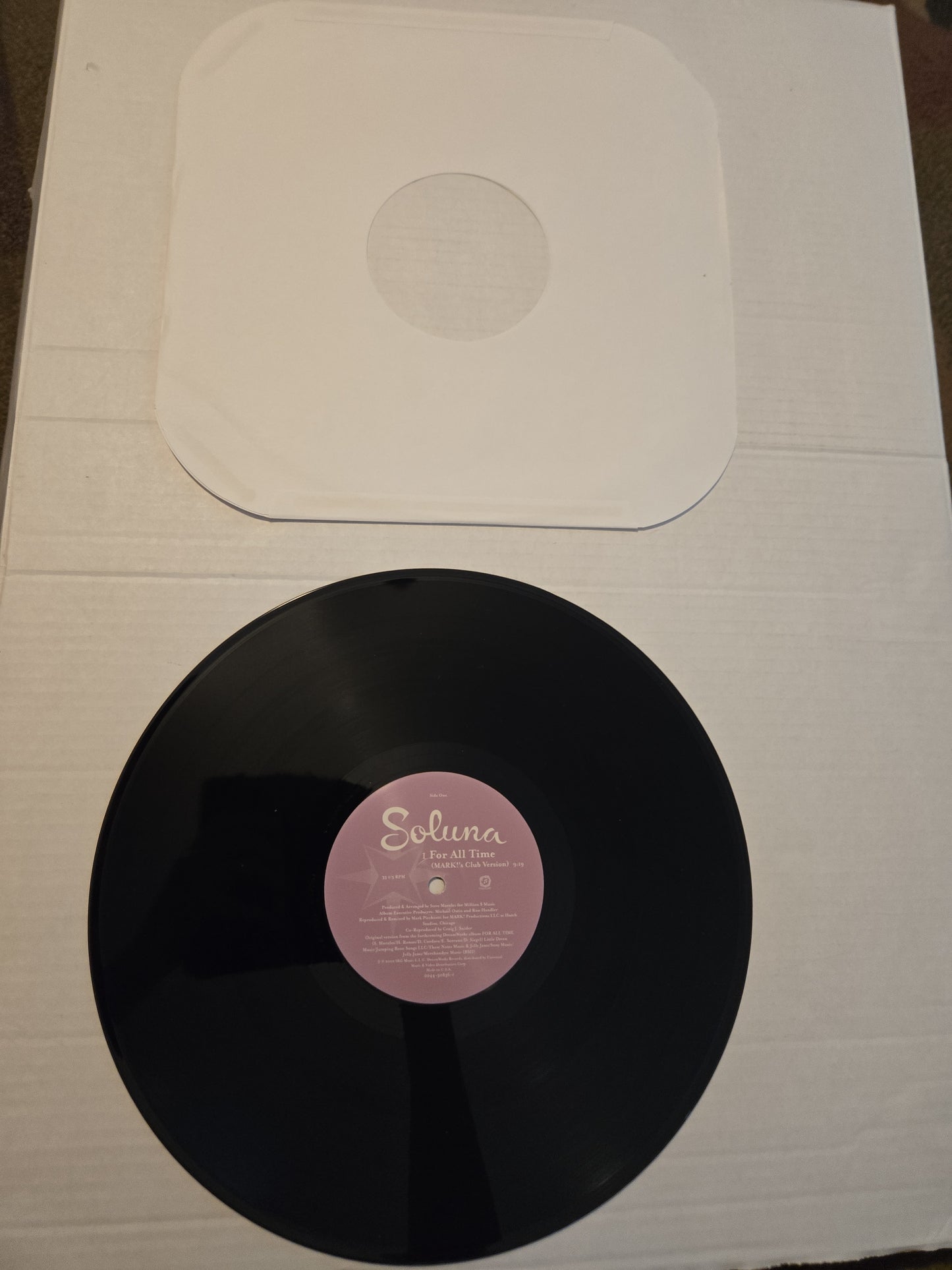 Soluna For All Time 12" Near Mint Vinyl
