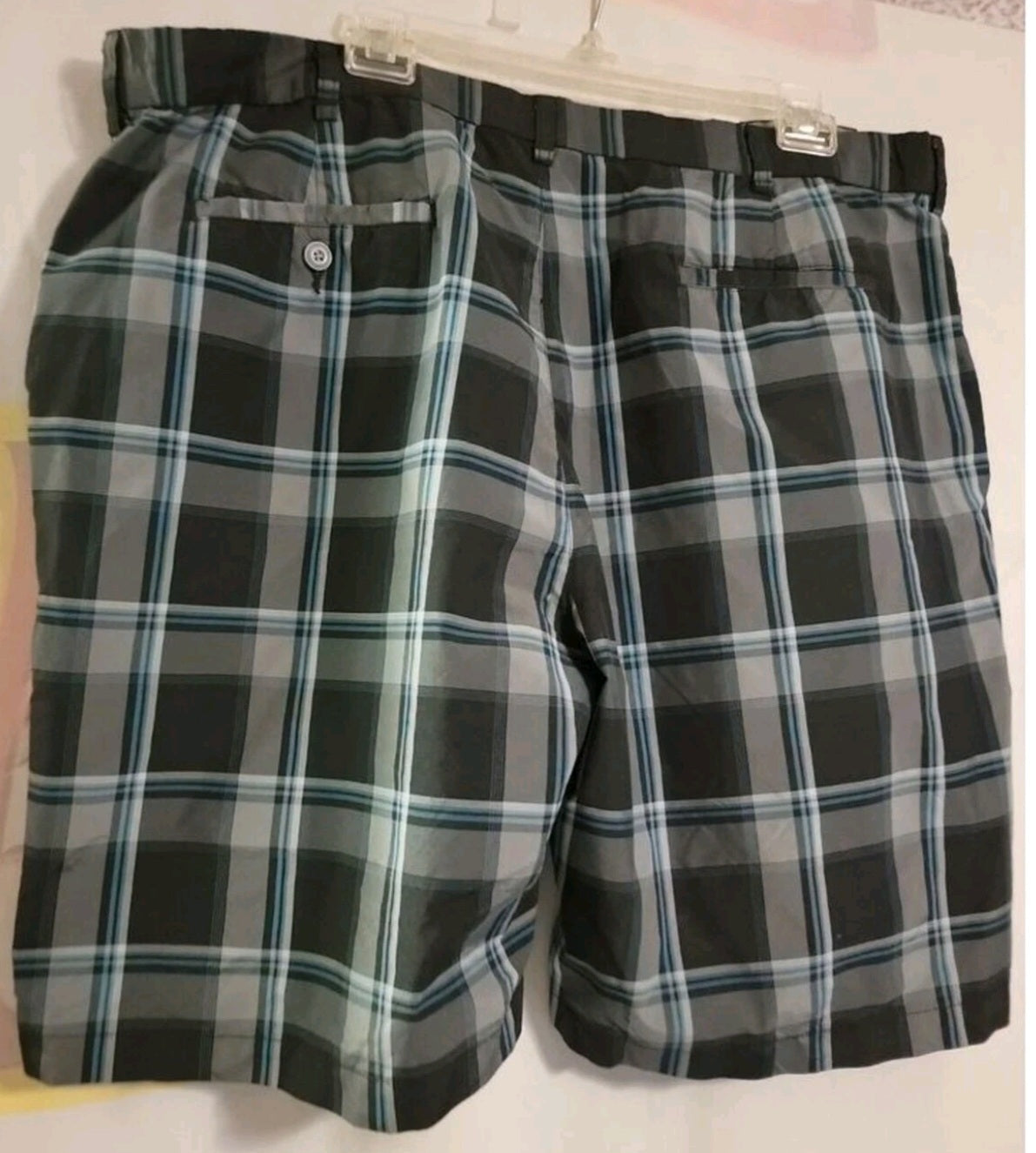 Ben Hogan Golf Shorts Plaid Performance Shorts Men's Size 42